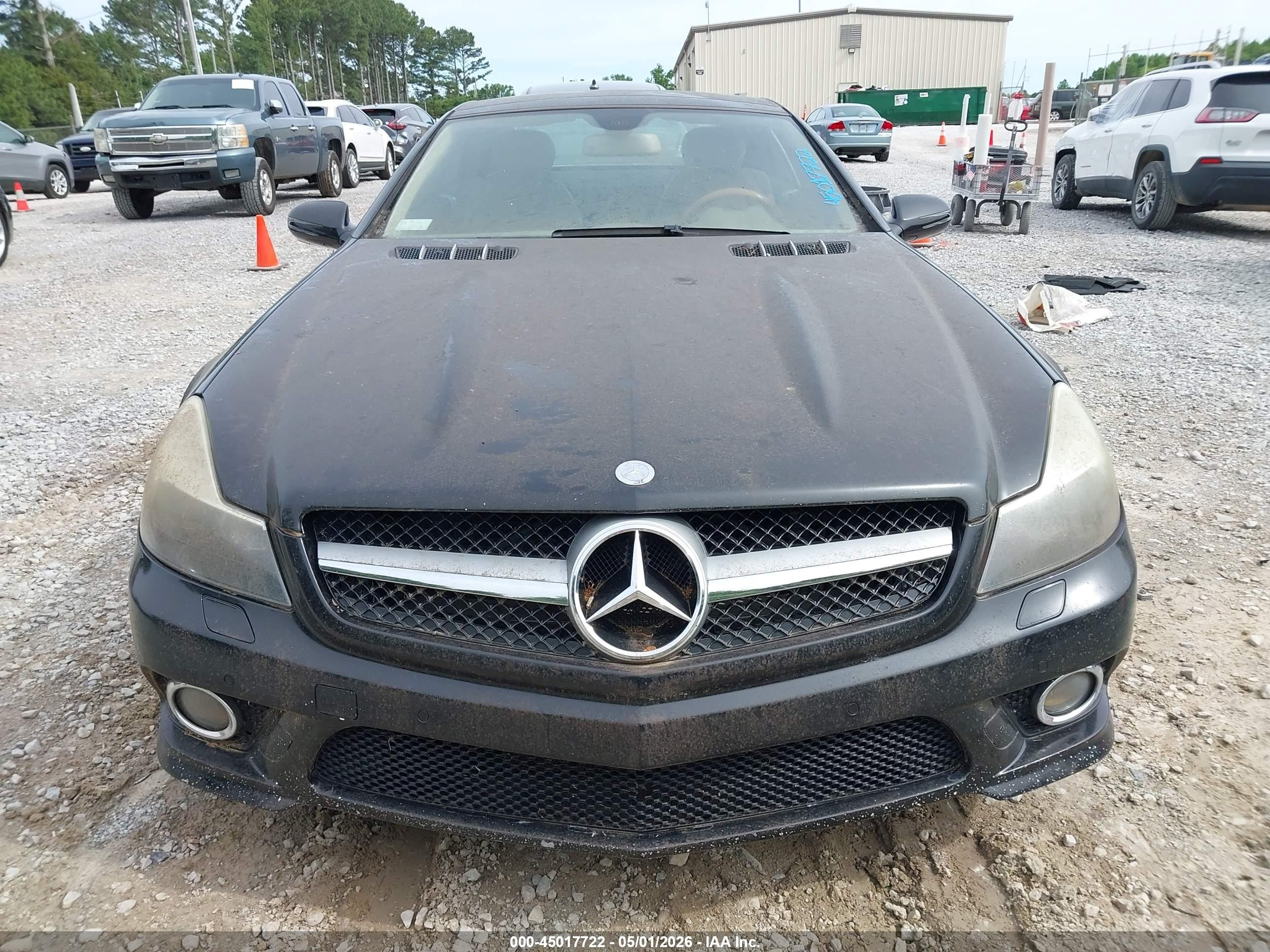 2009 Mercedes-benz Sl 550   Черный vin: WDBSK71F19F145460