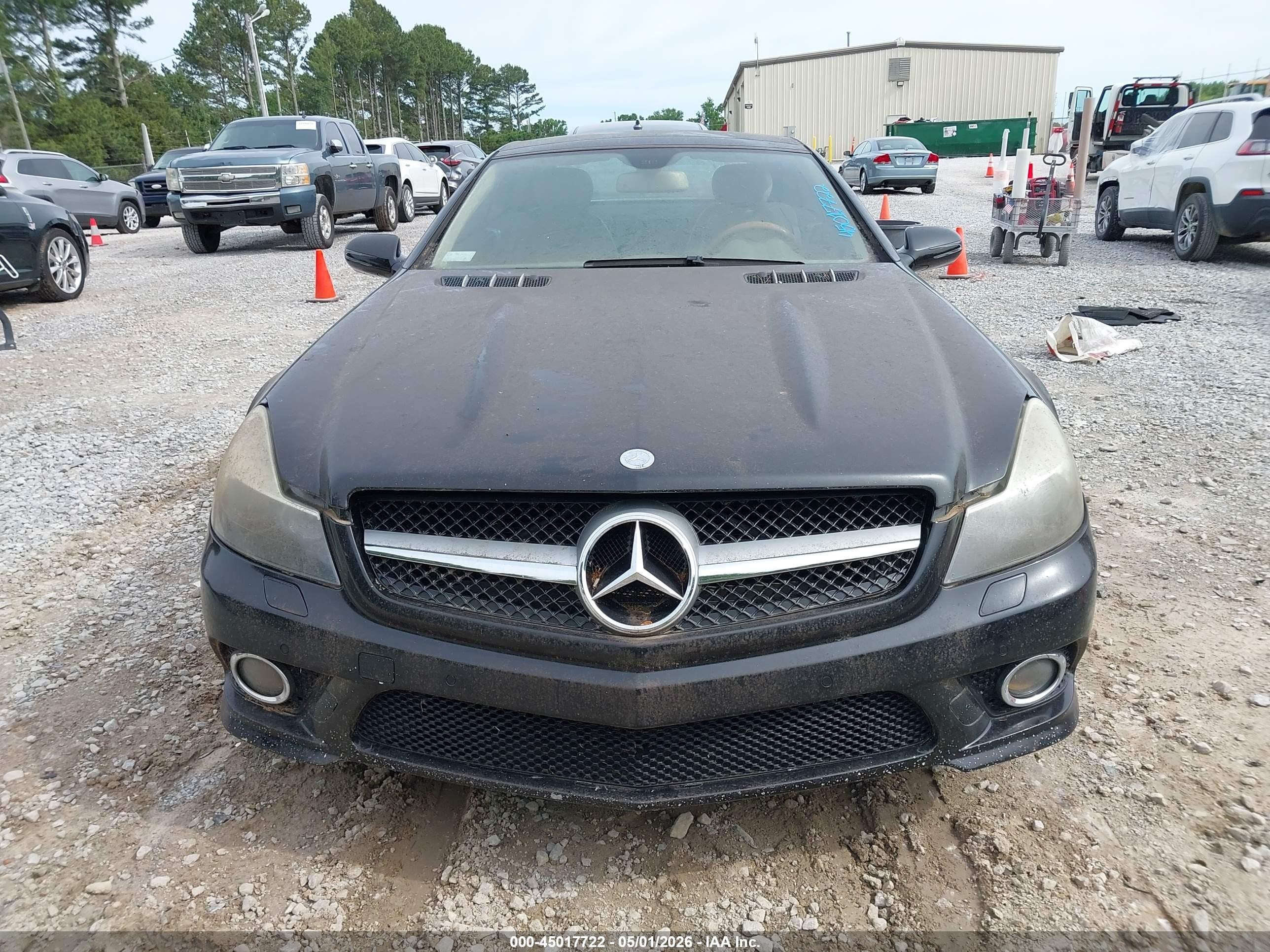 2009 Mercedes-benz Sl 550   Черный vin: WDBSK71F19F145460