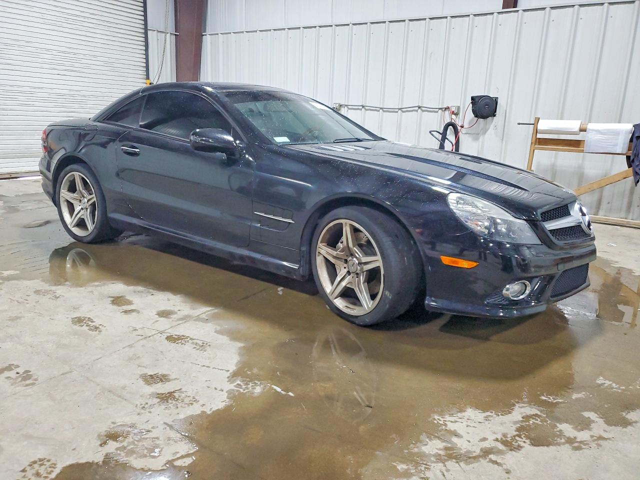 2009 Mercedes-benz Sl 550 Black vin: WDBSK71F19F152781