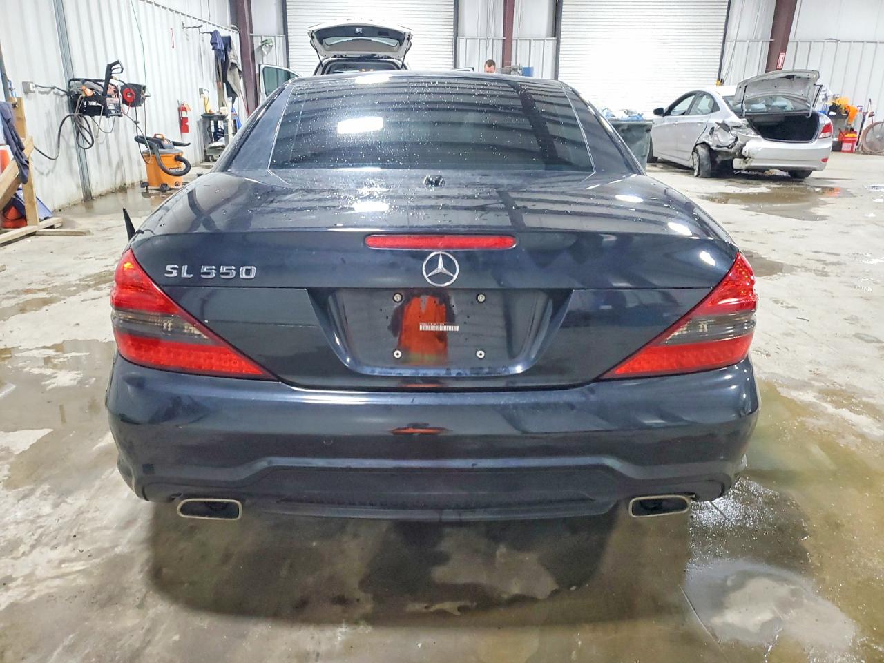 2009 Mercedes-benz Sl 550 Black vin: WDBSK71F19F152781