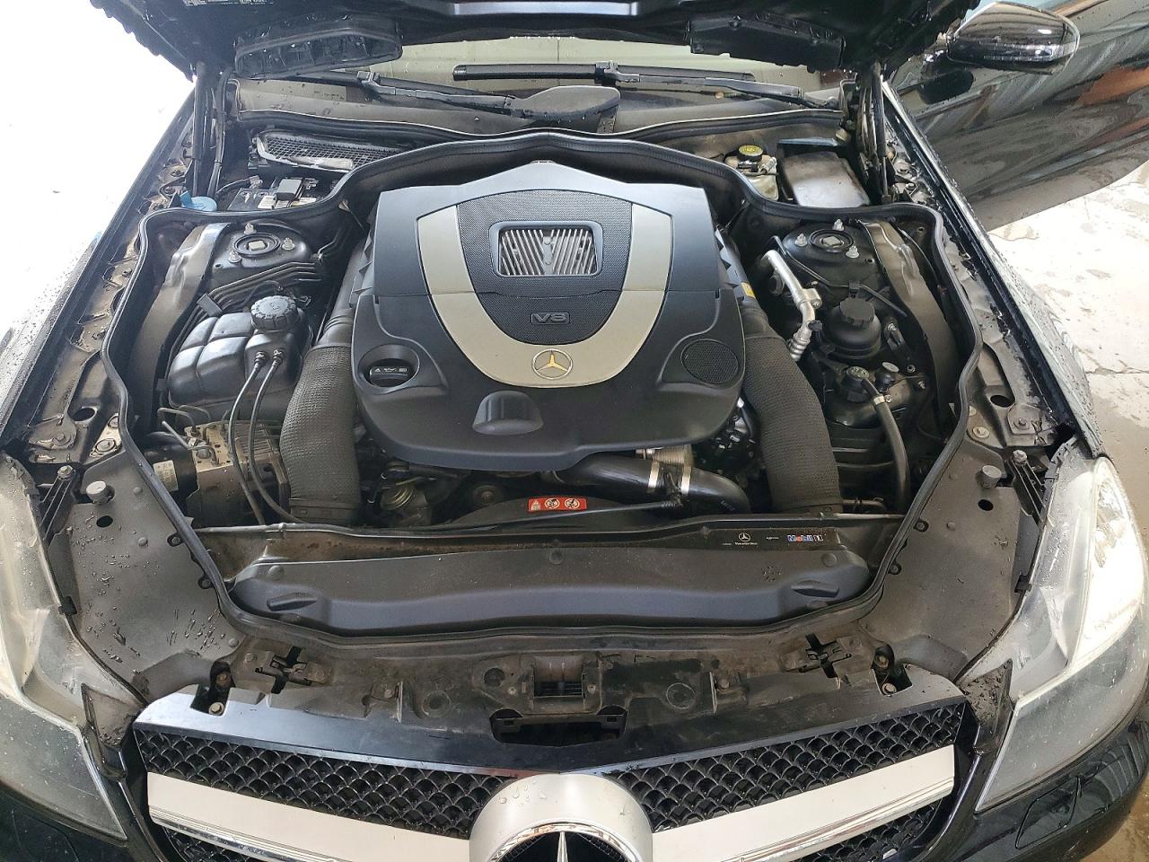 2009 Mercedes-benz Sl 550 Black vin: WDBSK71F19F152781