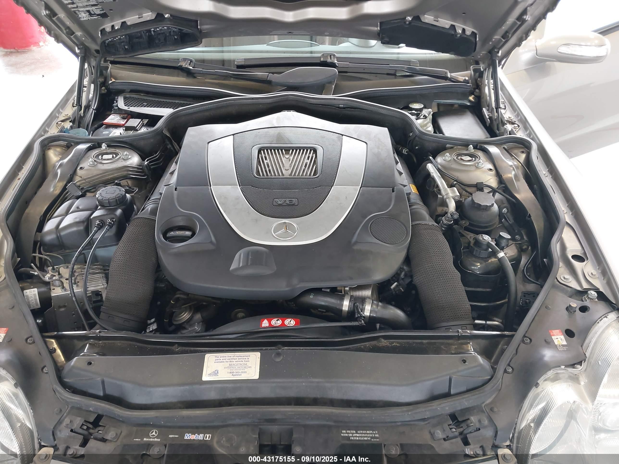 2007 Mercedes-benz Sl 550   Серебряный vin: WDBSK71F27F118586