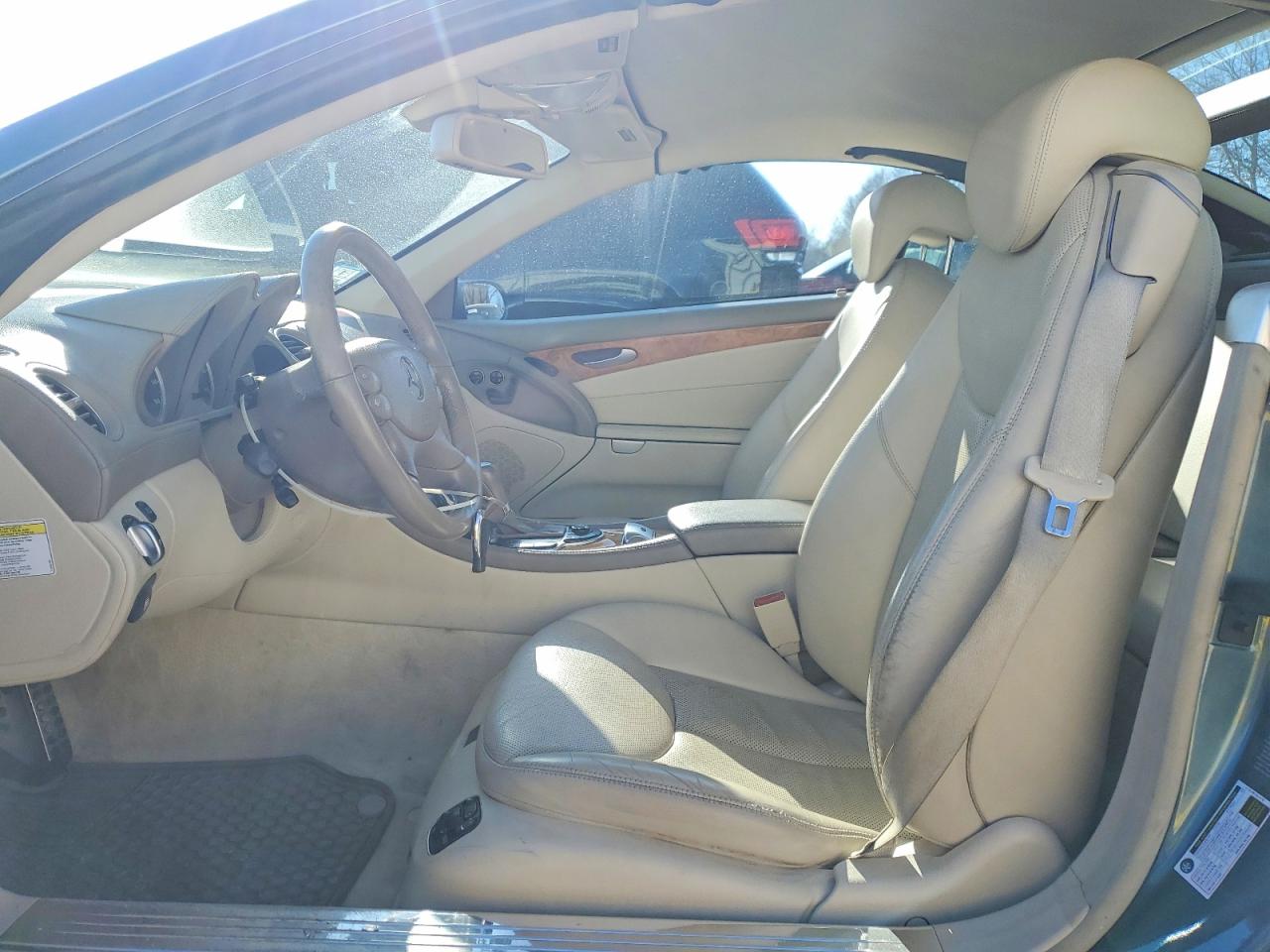 2007 Mercedes-benz Sl 550 Teal vin: WDBSK71F27F124422