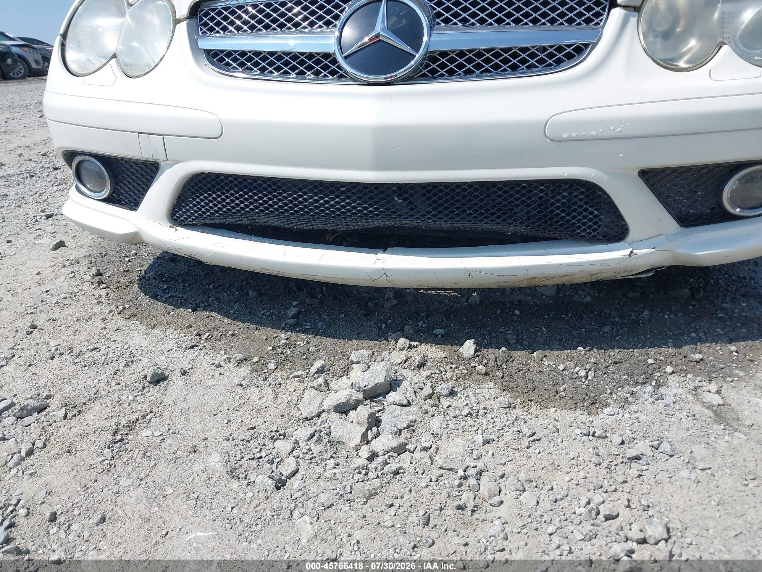 2008 Mercedes-benz Sl 550   Белый vin: WDBSK71F28F137494