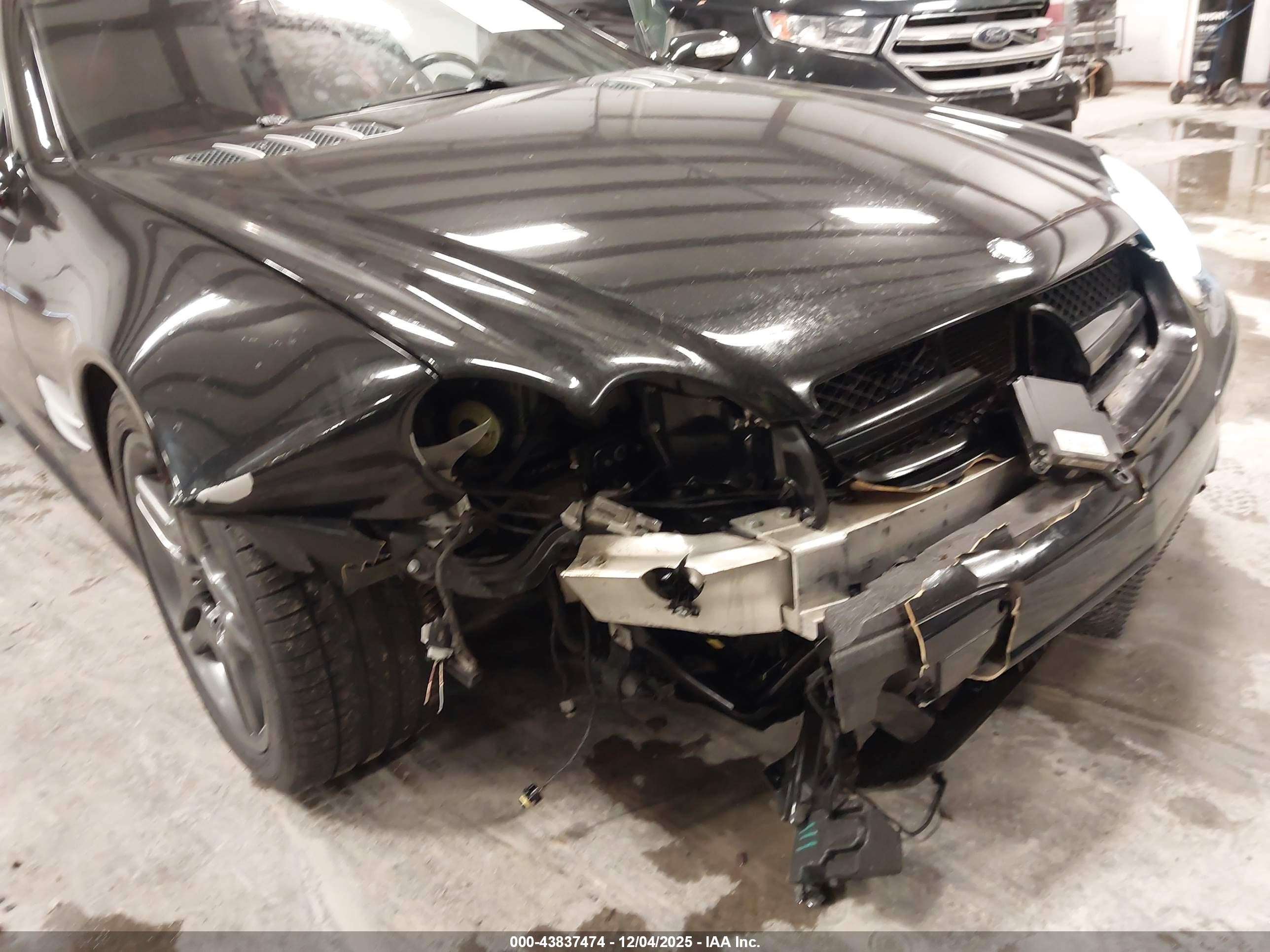 2007 Mercedes-benz Sl 550   Black vin: WDBSK71F37F126695