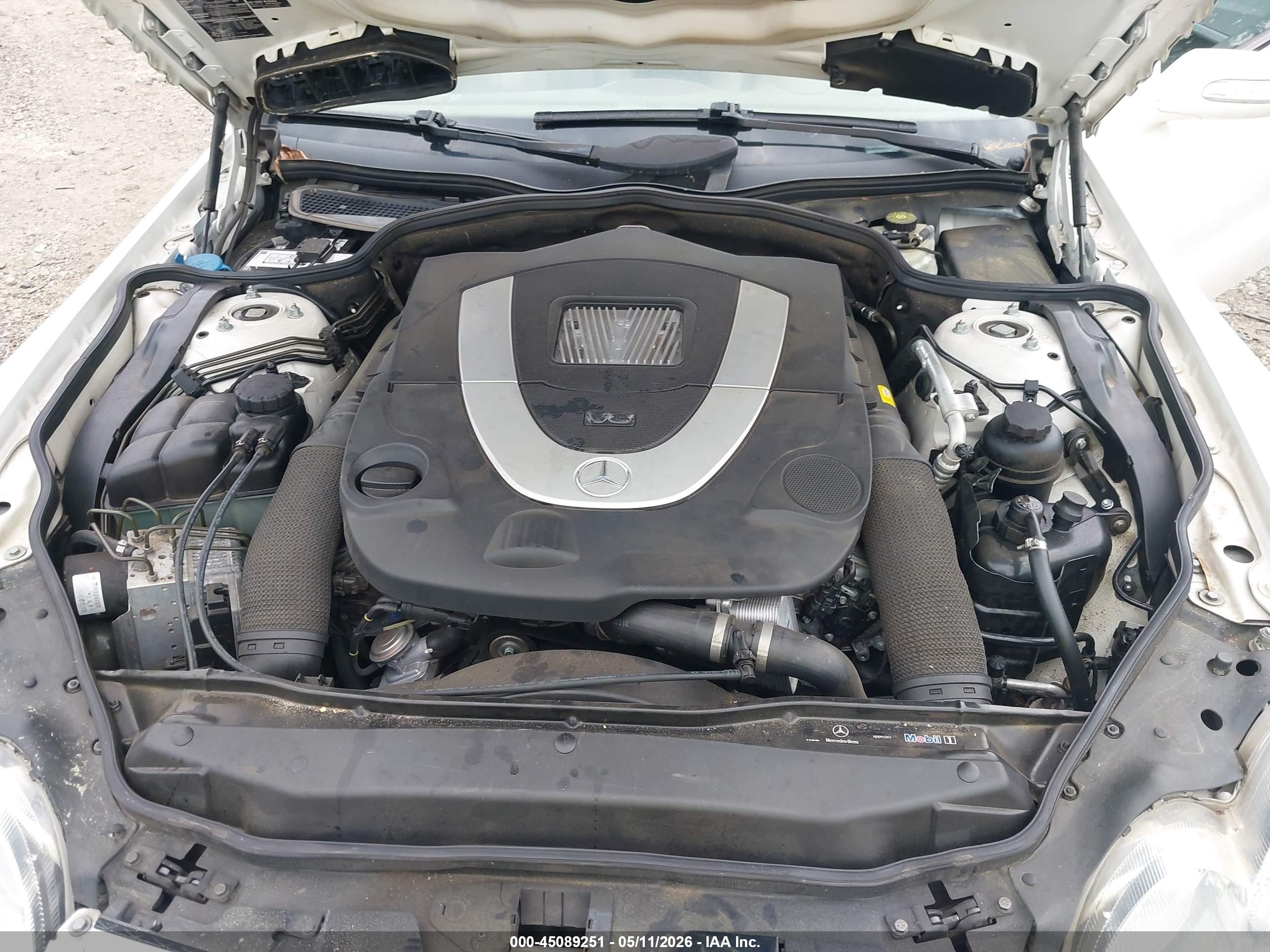 2007 Mercedes-benz Sl 550   Белый vin: WDBSK71F37F127507