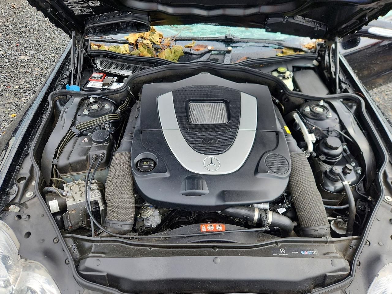 2007 Mercedes-benz Sl 550 Black vin: WDBSK71F37F130780