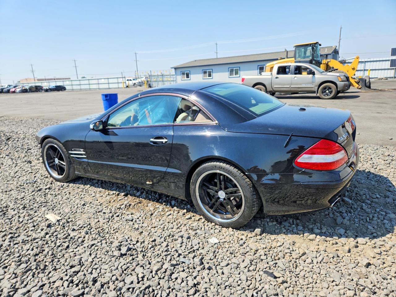 2007 Mercedes-benz Sl 550 Black vin: WDBSK71F37F131864