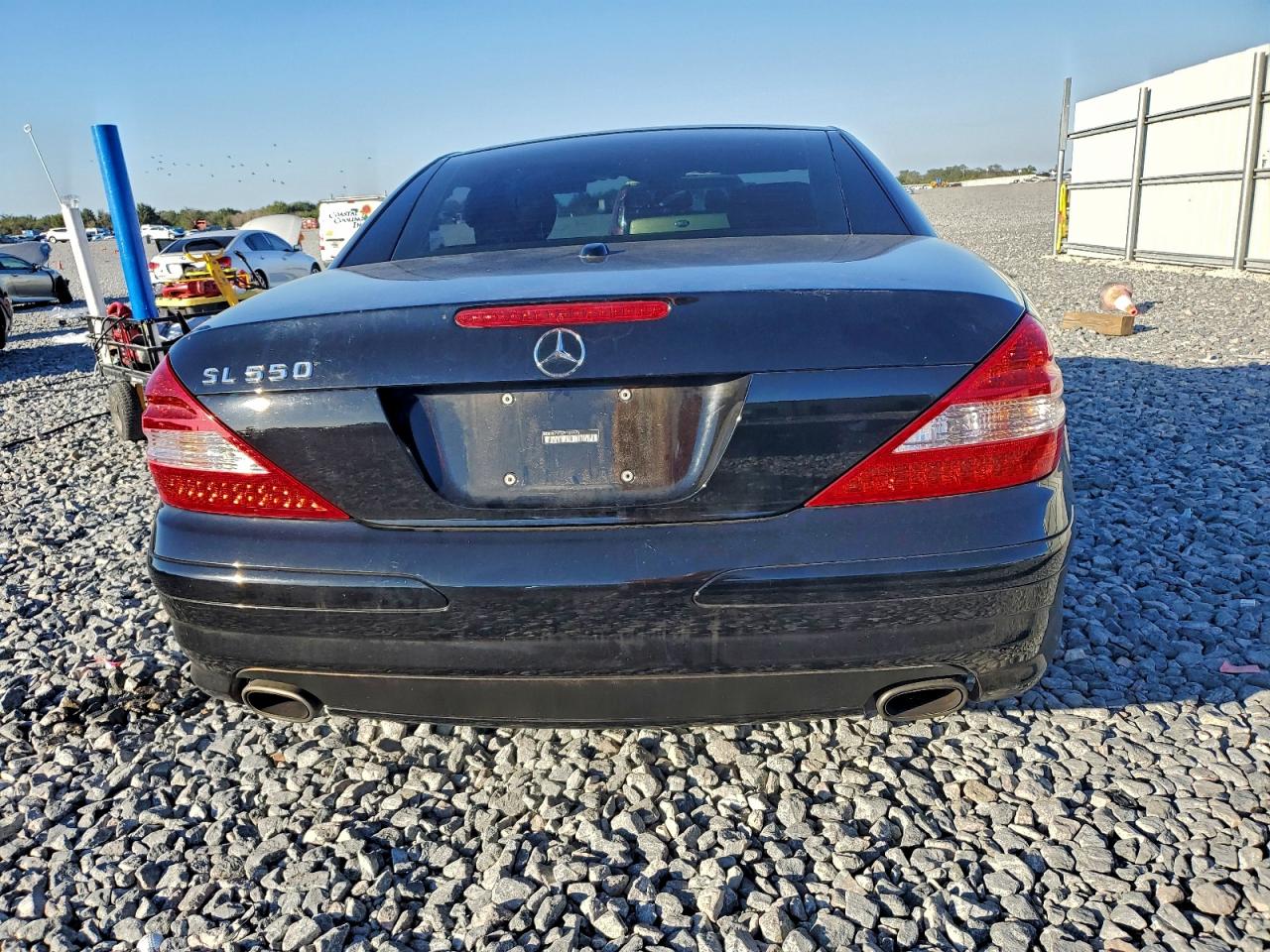 2007 Mercedes-benz Sl 550 Черный vin: WDBSK71F37F131976
