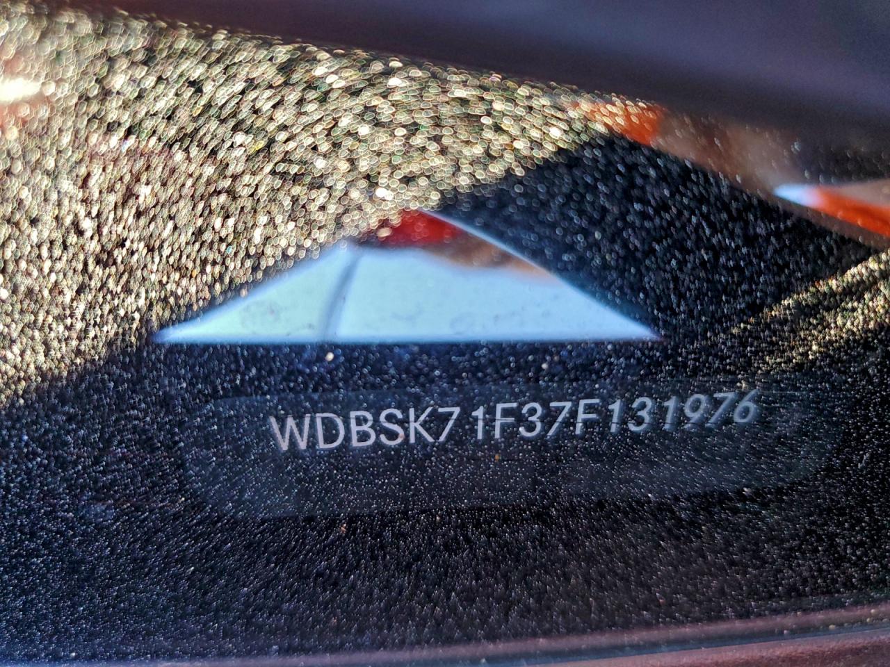 2007 Mercedes-benz Sl 550 Черный vin: WDBSK71F37F131976