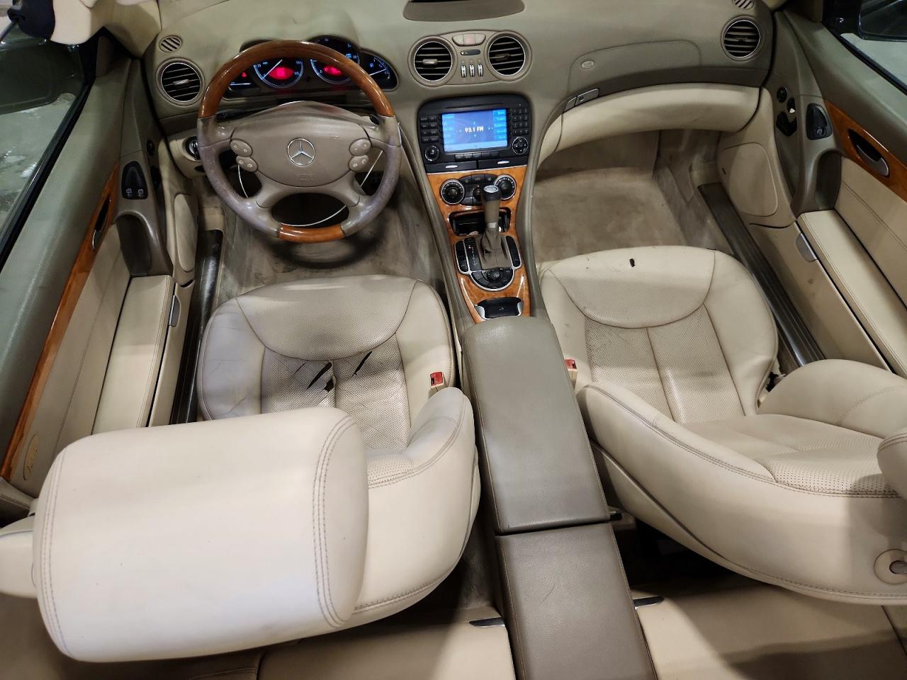 2008 Mercedes-benz Sl 550 Blue vin: WDBSK71F38F141599