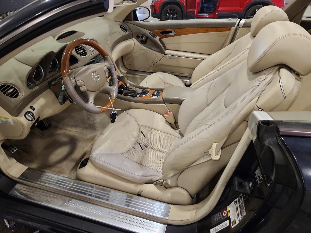 2008 Mercedes-benz Sl 550 Blue vin: WDBSK71F38F141599