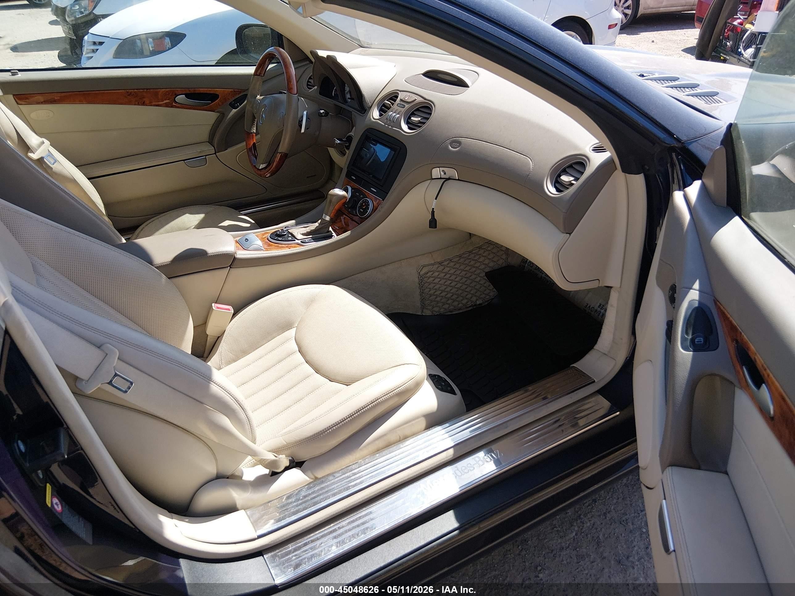 2009 Mercedes-benz Sl 550   Синий vin: WDBSK71F39F156881
