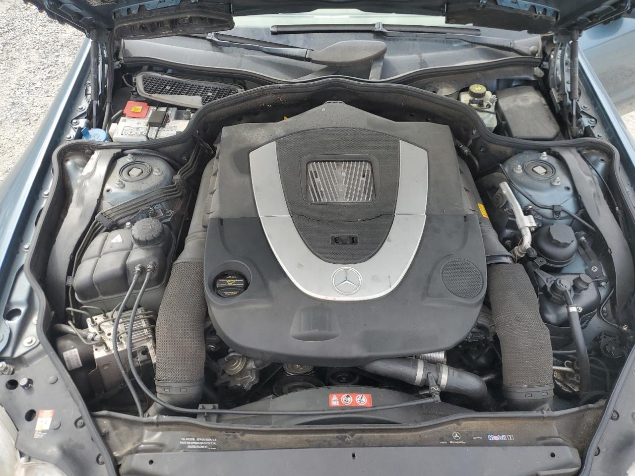 2007 Mercedes-benz Sl 550 Blue vin: WDBSK71F47F121005