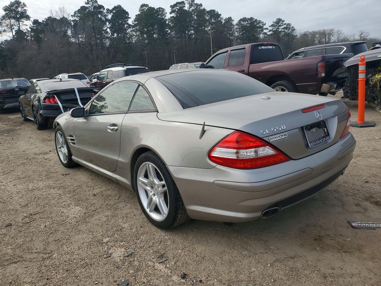 2007 Mercedes-benz Sl 550 Tan vin: WDBSK71F47F132540
