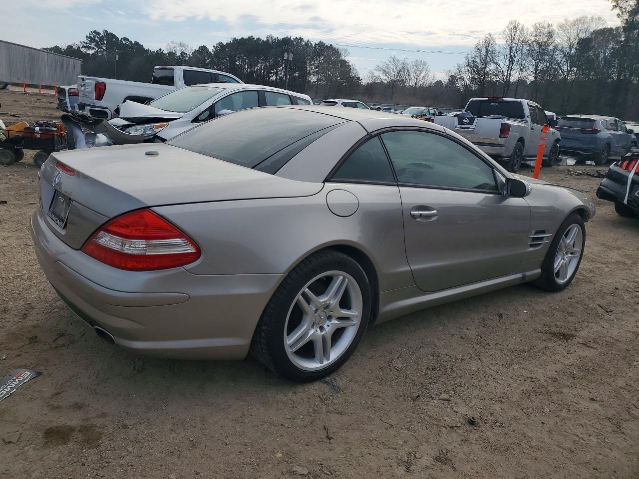 2007 Mercedes-benz Sl 550 Tan vin: WDBSK71F47F132540