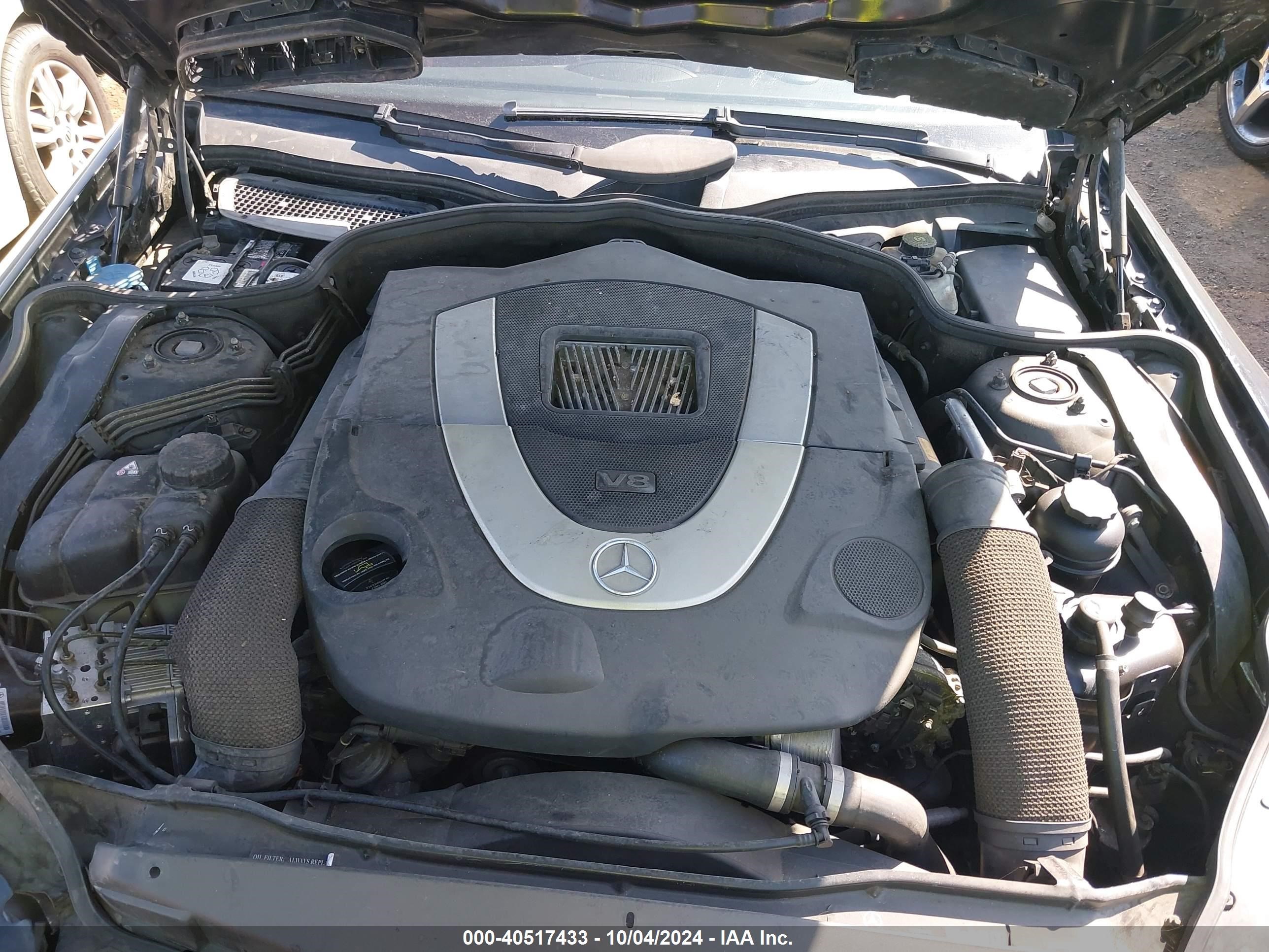 2007 Mercedes-benz Sl 550   Black vin: WDBSK71F57F122602