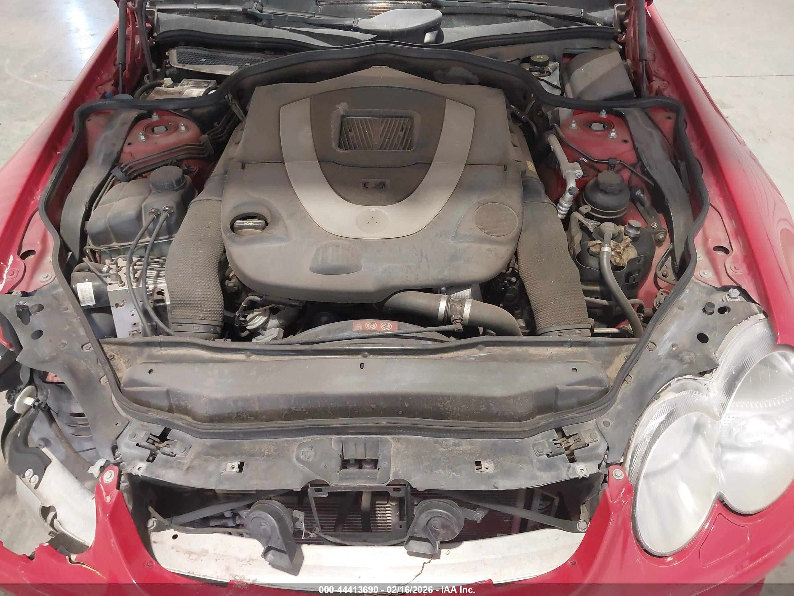 2008 Mercedes-benz Sl 550   Red vin: WDBSK71F58F139580