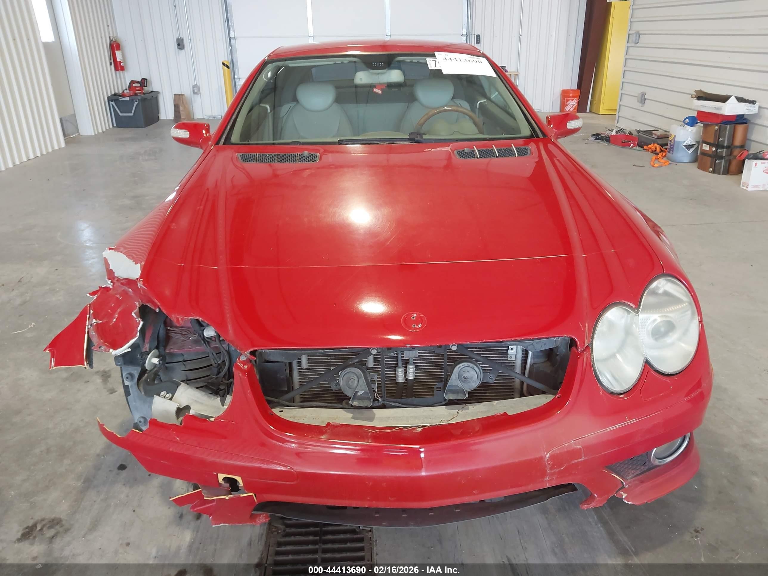 2008 Mercedes-benz Sl 550   Red vin: WDBSK71F58F139580