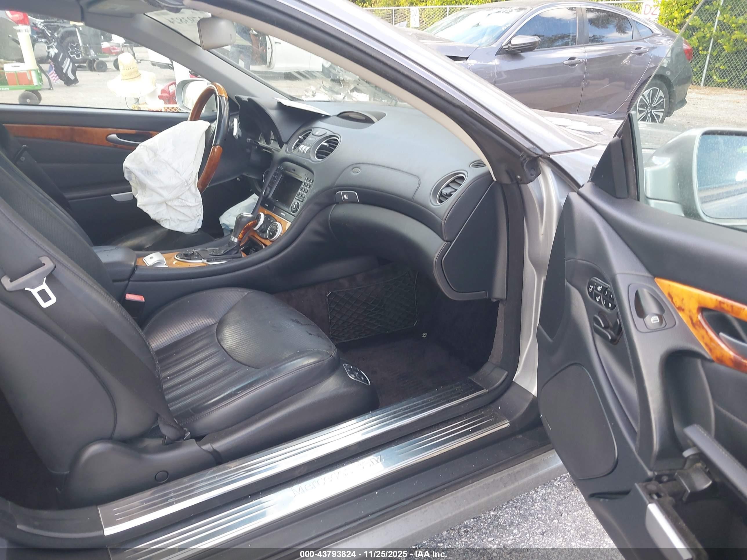 2009 Mercedes-benz Sl 550   Gray vin: WDBSK71F59F143498
