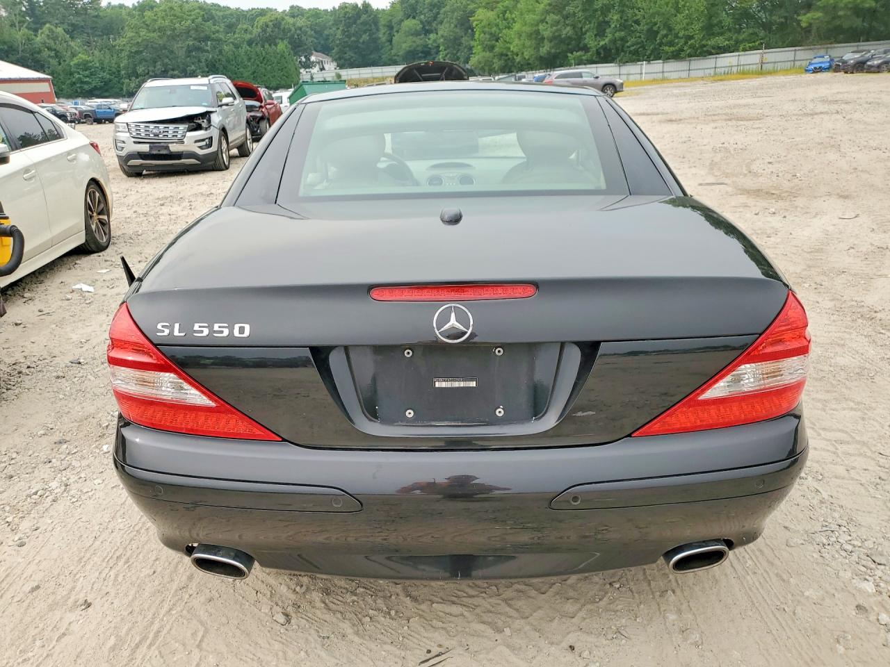 2007 Merz Sl 550 Black vin: WDBSK71F67F127419
