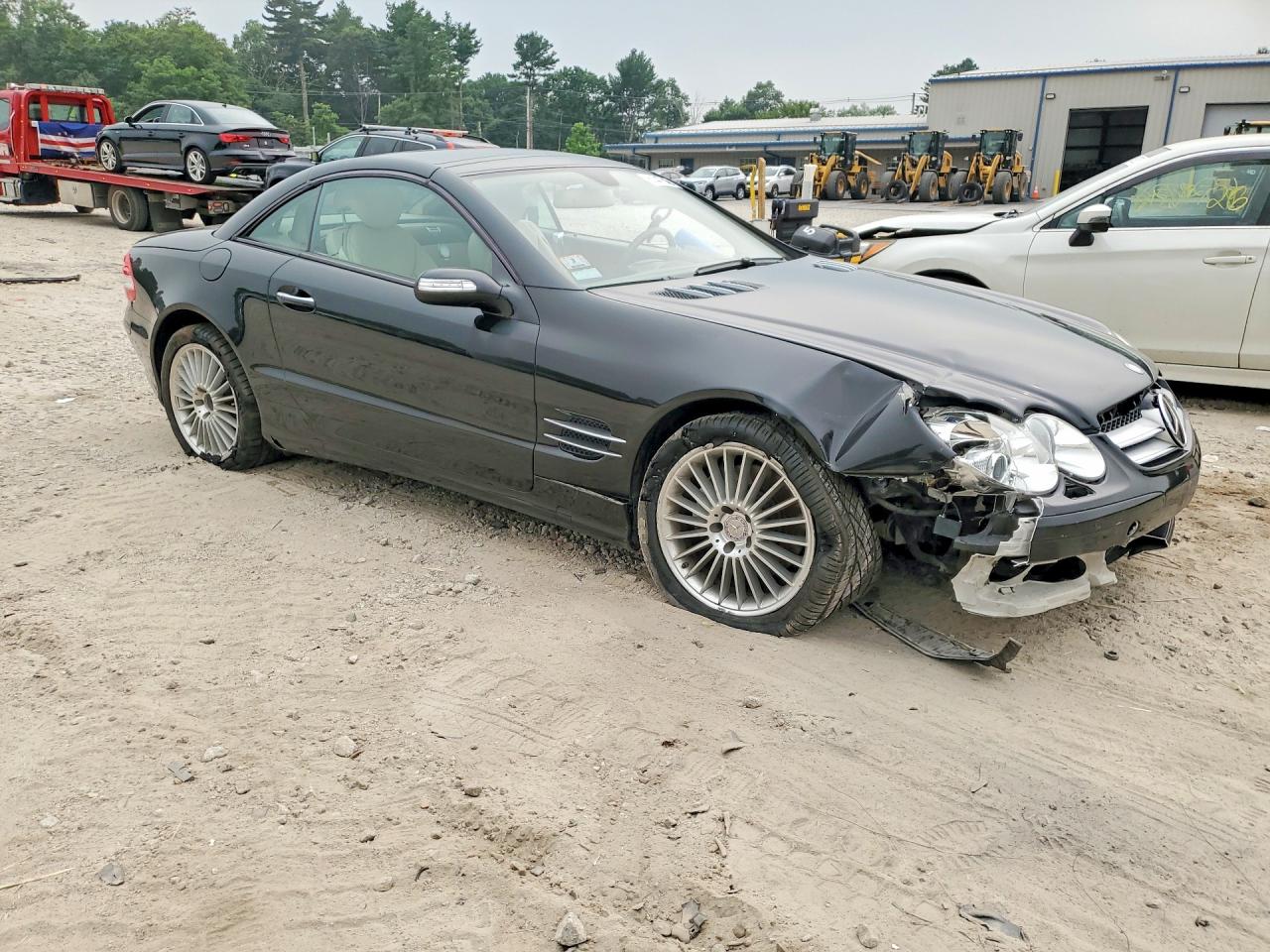 2007 Merz Sl 550 Black vin: WDBSK71F67F127419