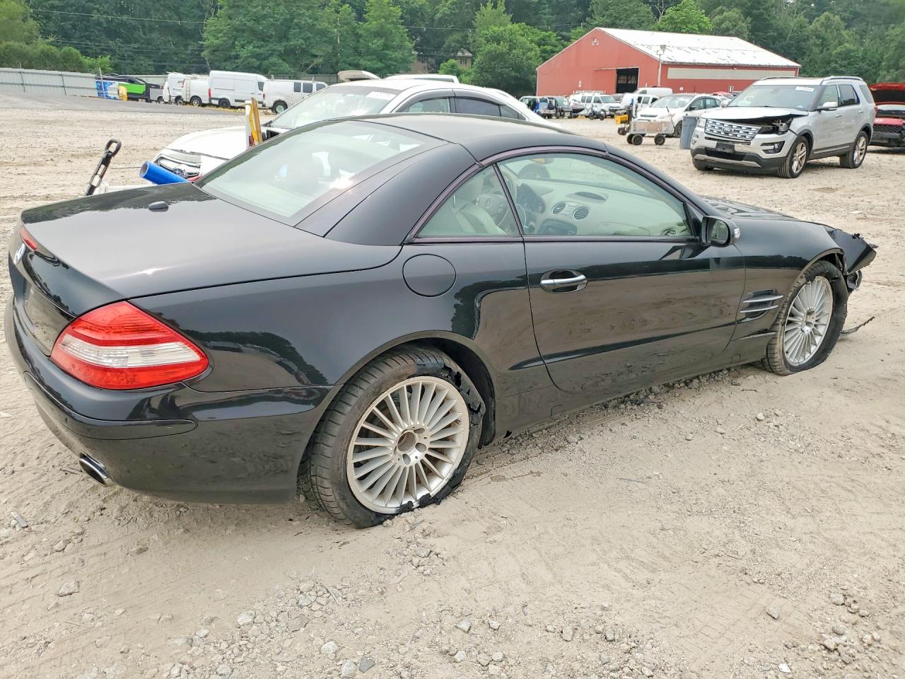 2007 Merz Sl 550 Black vin: WDBSK71F67F127419