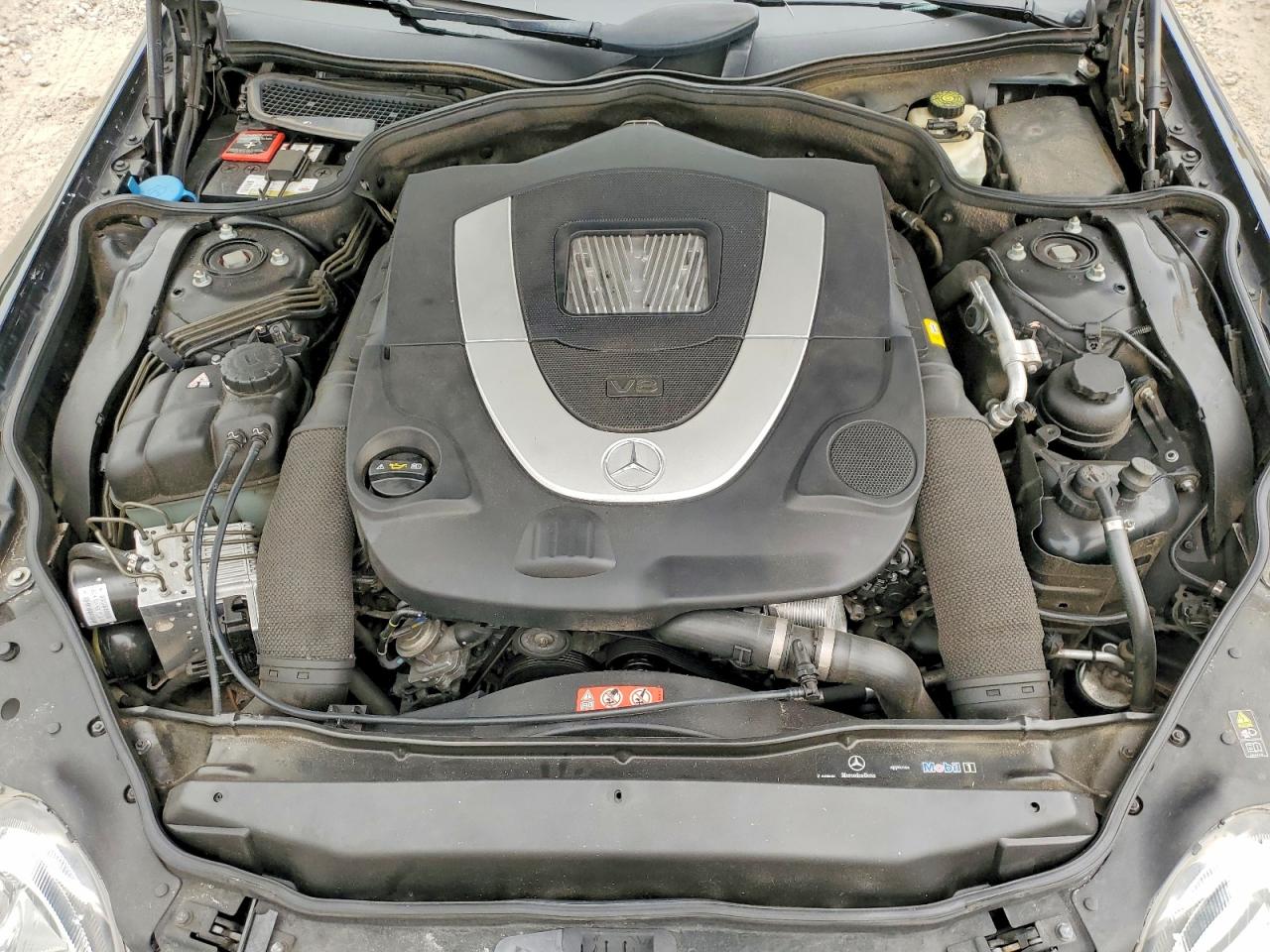 2007 Merz Sl 550 Black vin: WDBSK71F67F127419