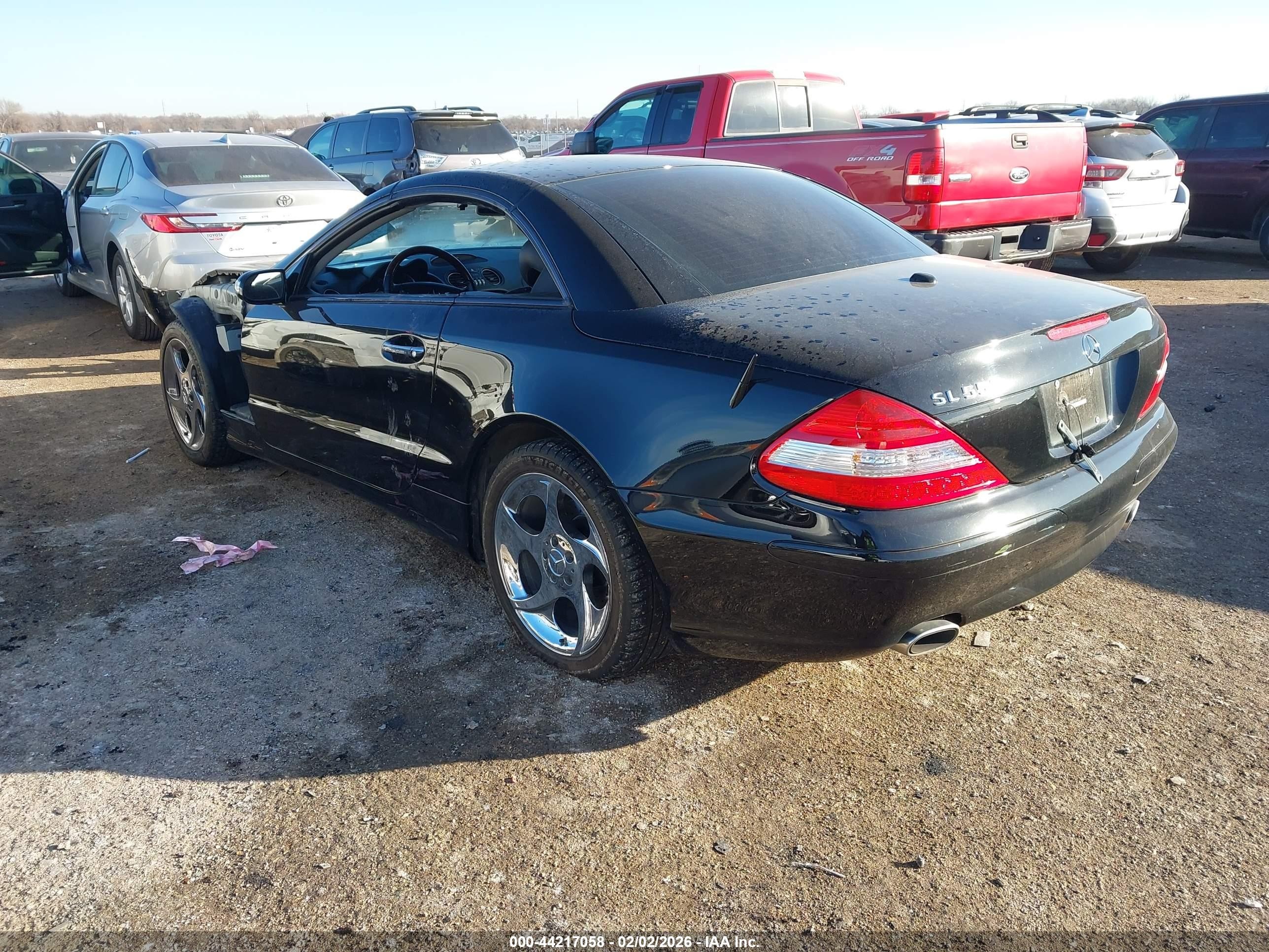 2007 Mercedes-benz Sl 550   Черный vin: WDBSK71F67F128859