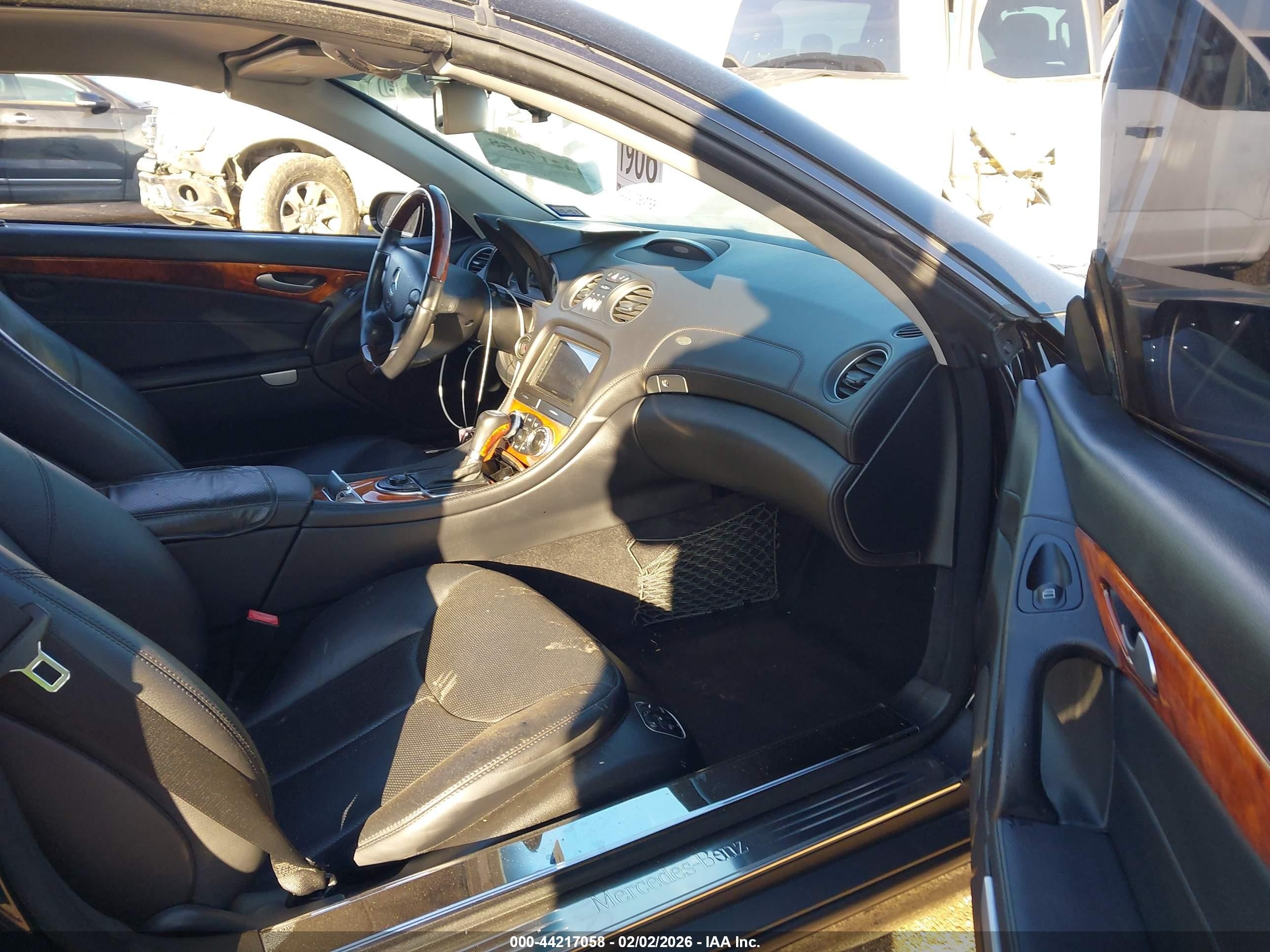 2007 Mercedes-benz Sl 550   Черный vin: WDBSK71F67F128859
