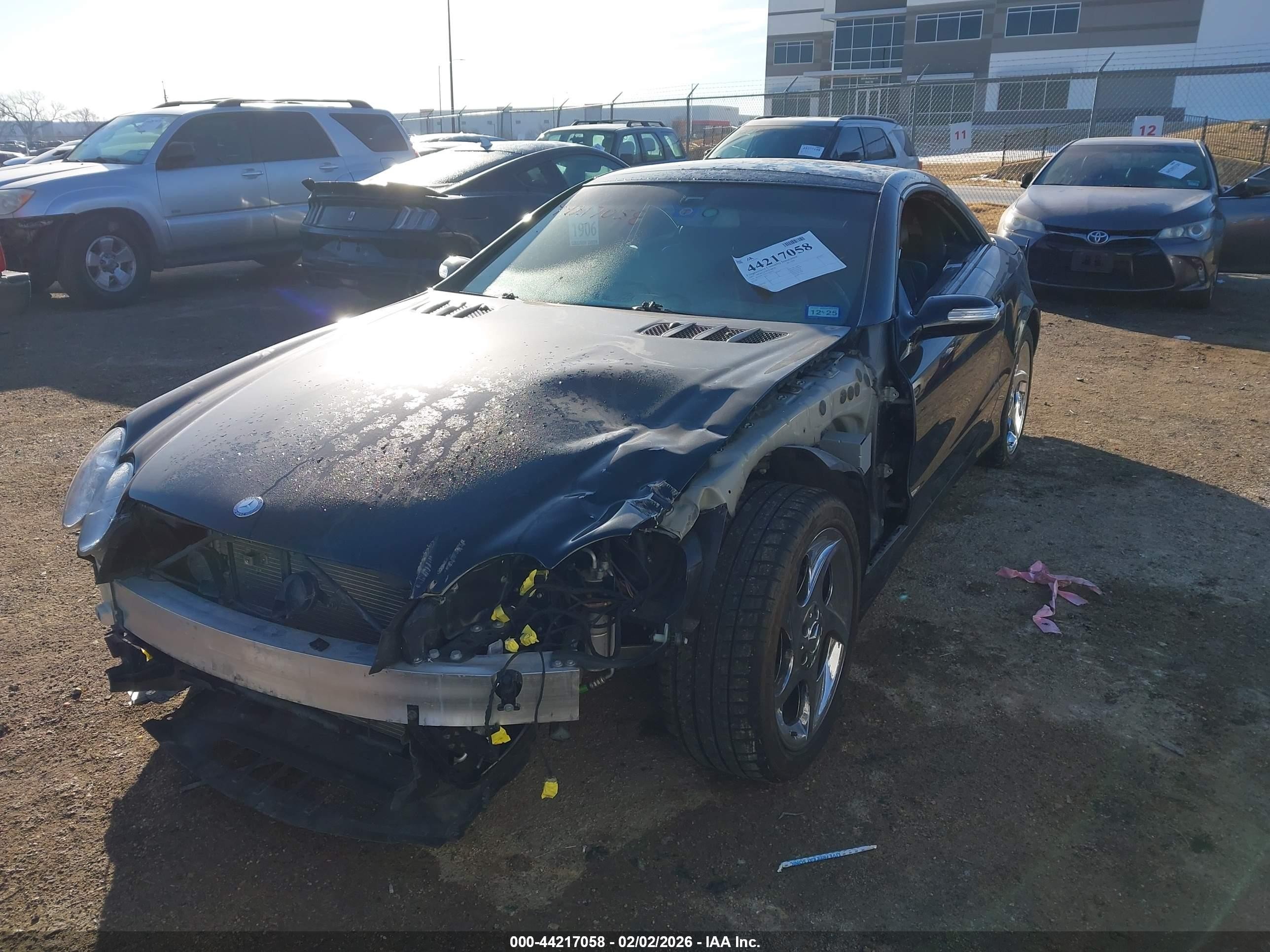 2007 Mercedes-benz Sl 550   Черный vin: WDBSK71F67F128859
