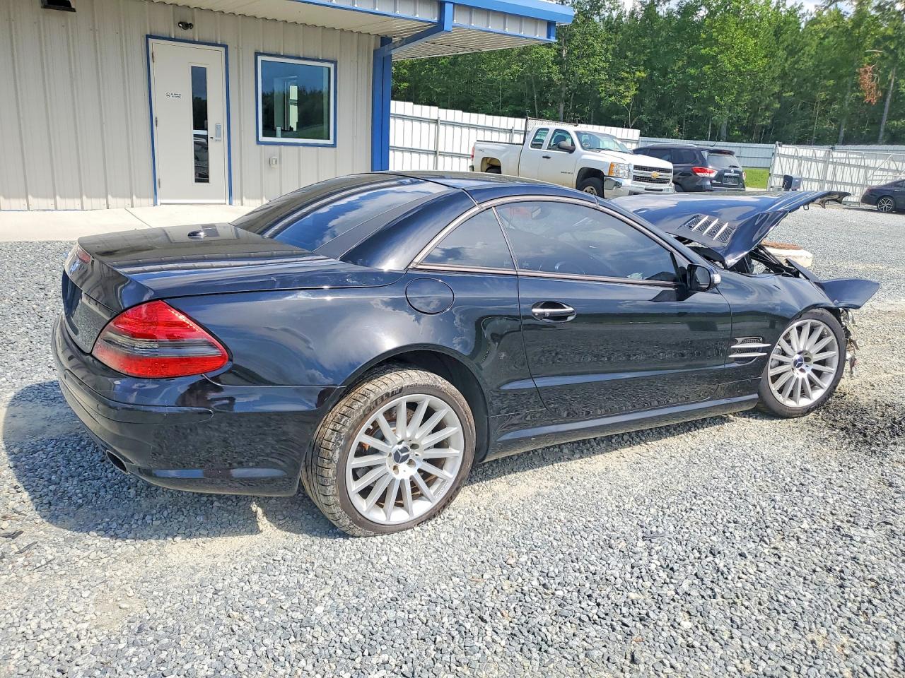 2008 Mercedes-benz Sl 550 Черный vin: WDBSK71F68F140723