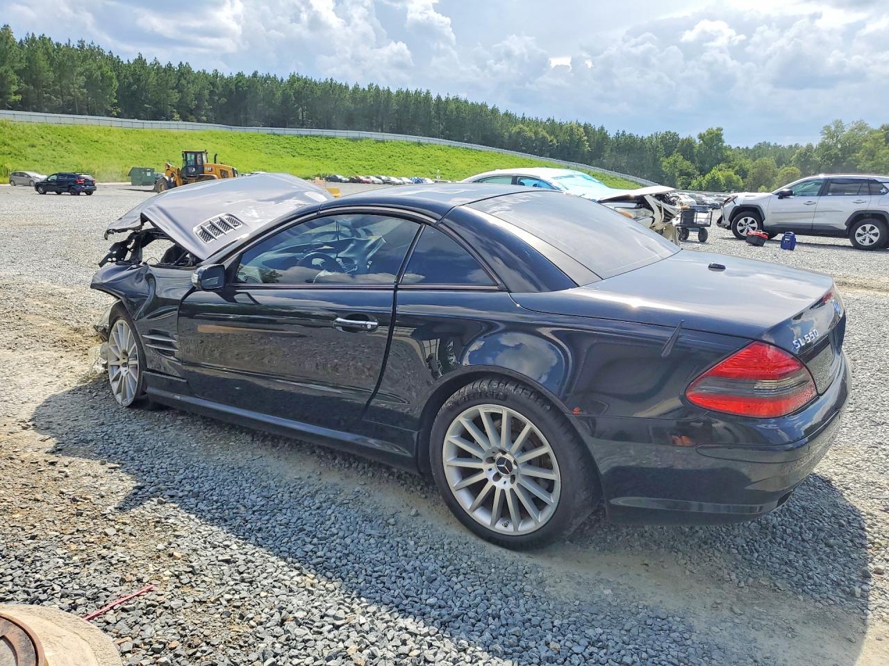 2008 Mercedes-benz Sl 550 Черный vin: WDBSK71F68F140723