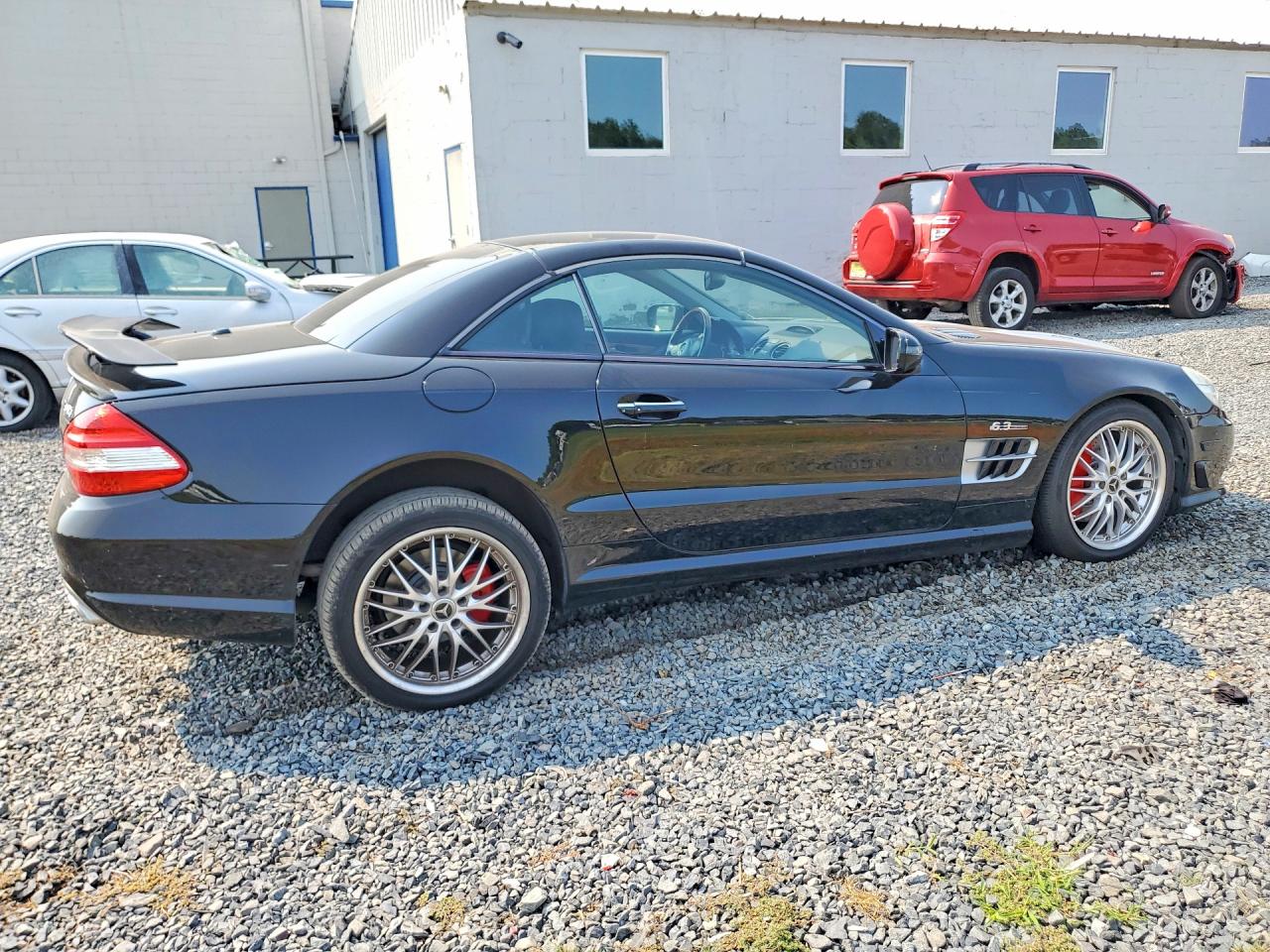 2009 Mercedes-benz Sl 550 Черный vin: WDBSK71F69F149181
