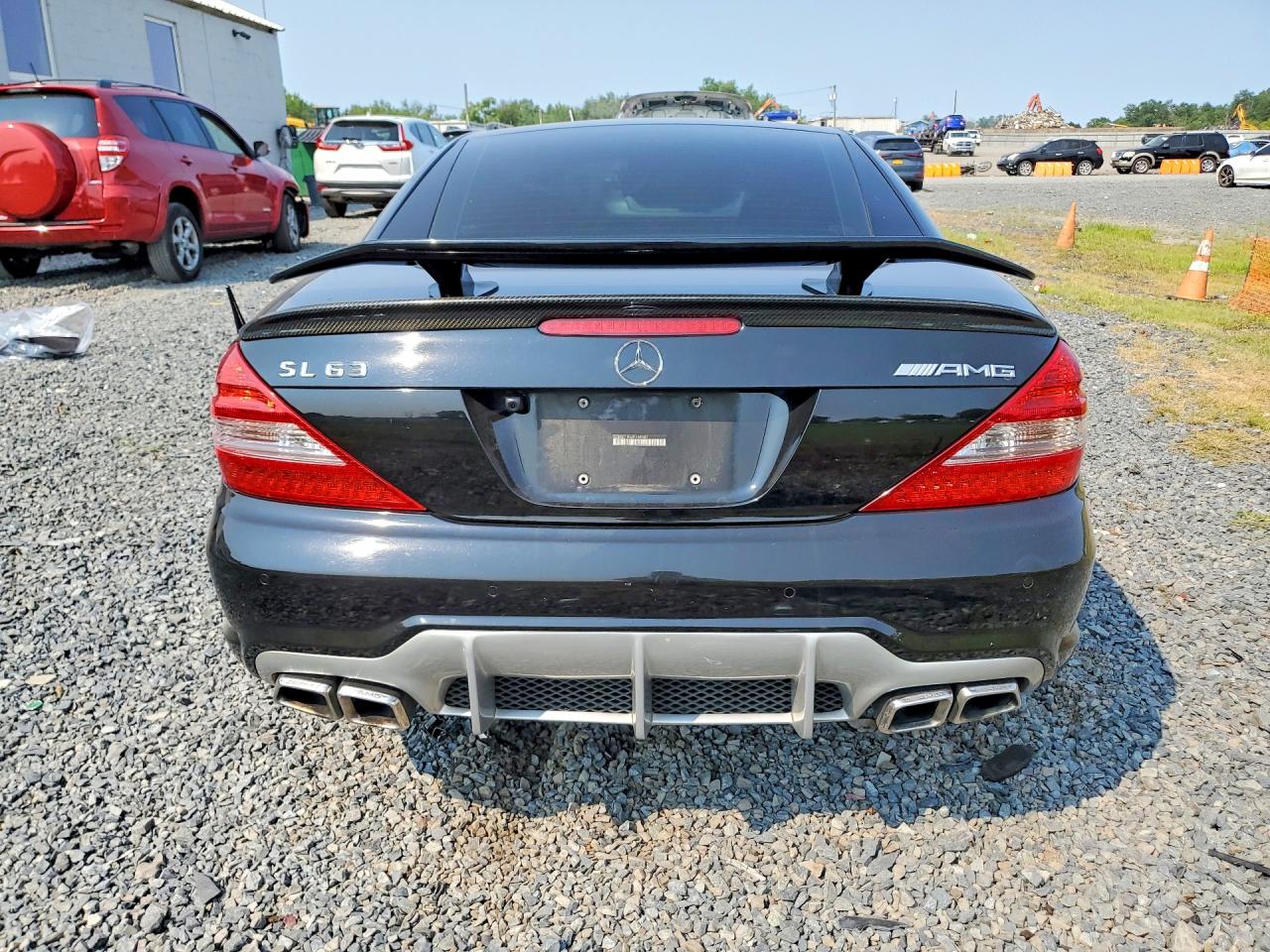 2009 Mercedes-benz Sl 550 Черный vin: WDBSK71F69F149181
