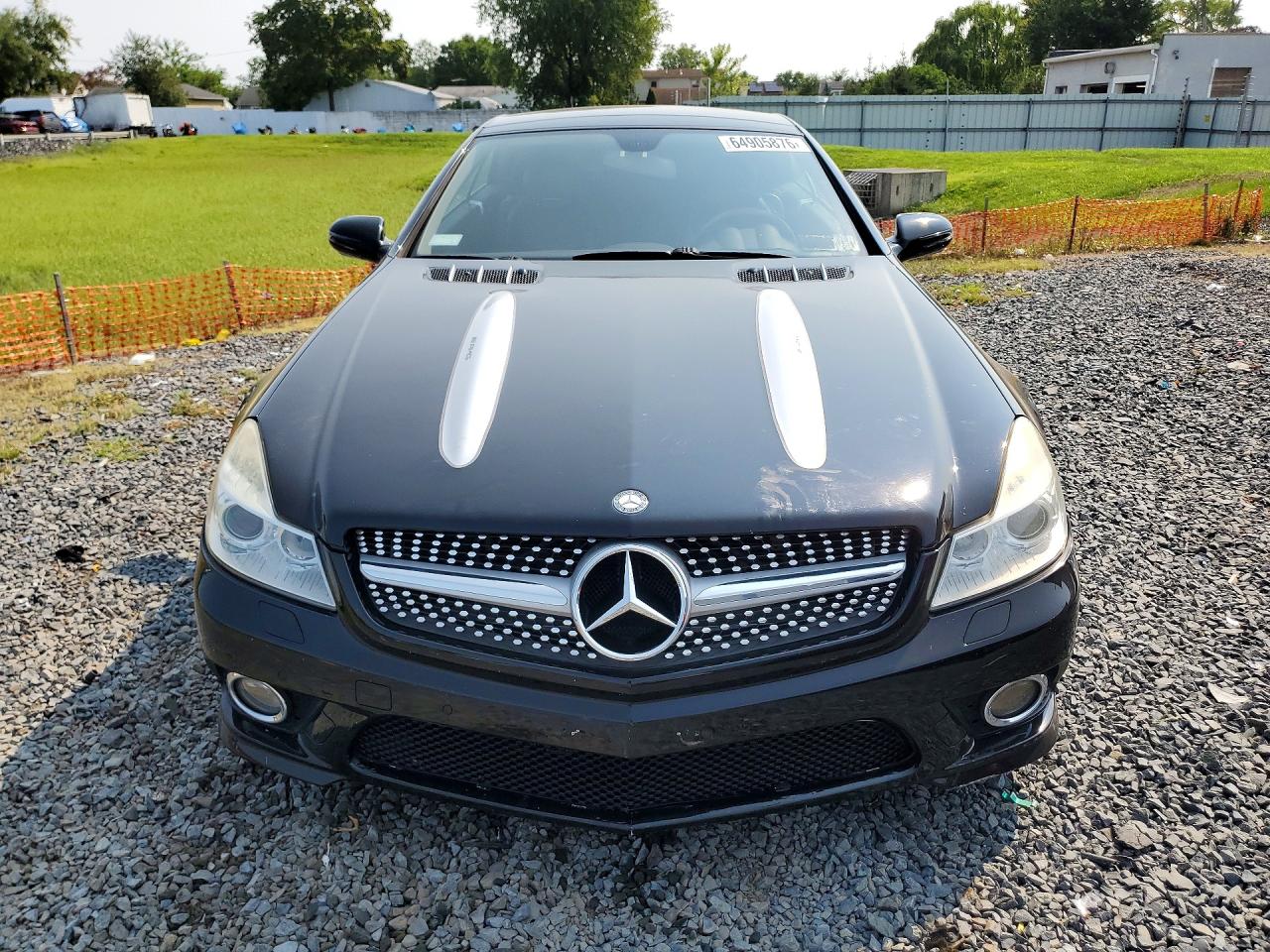 2009 Mercedes-benz Sl 550 Черный vin: WDBSK71F69F149181
