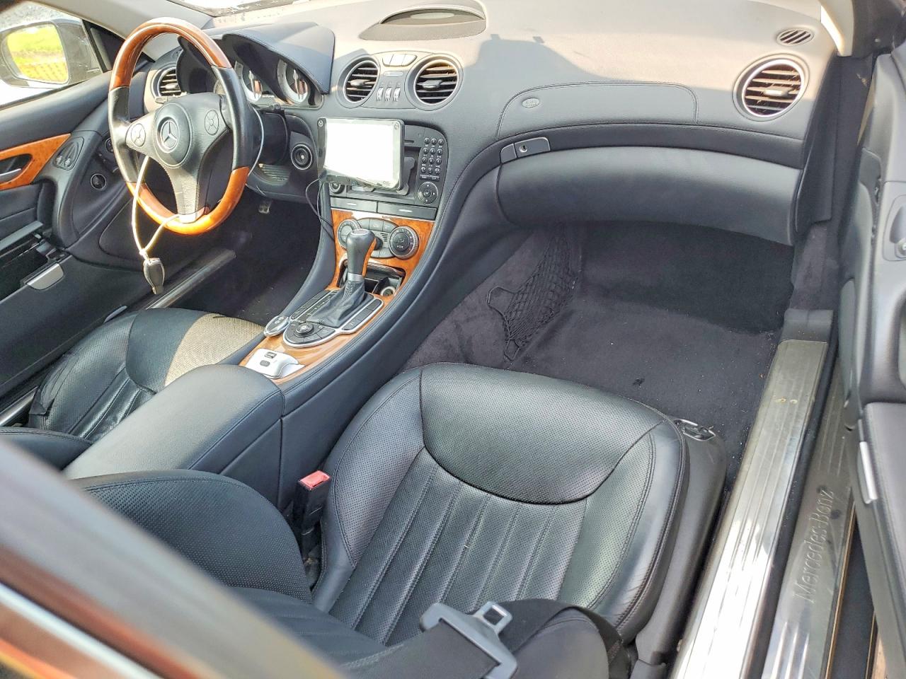 2009 Mercedes-benz Sl 550 Черный vin: WDBSK71F69F149181