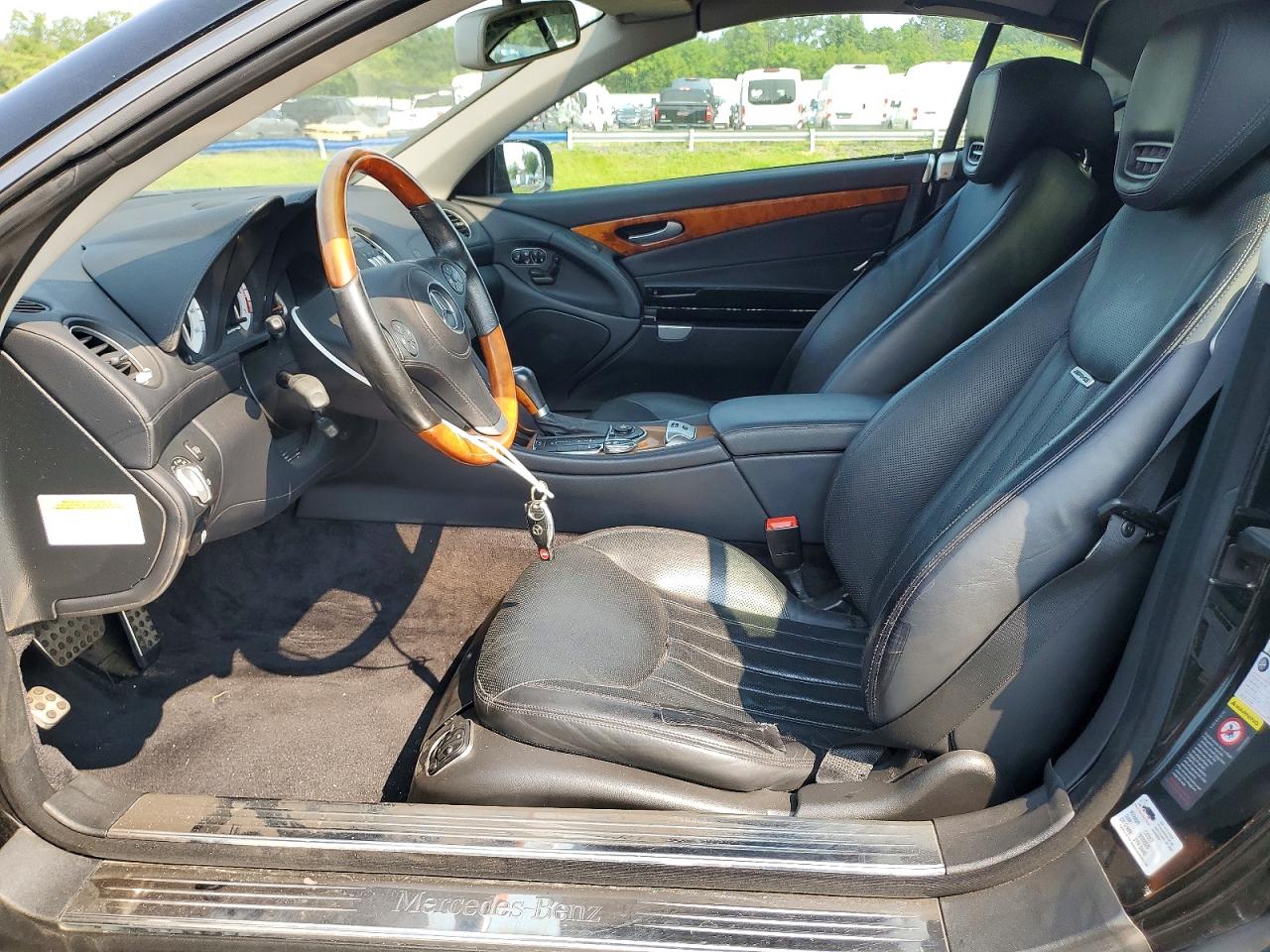 2009 Mercedes-benz Sl 550 Черный vin: WDBSK71F69F149181