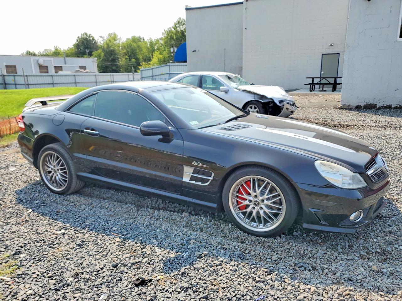 2009 Mercedes-benz Sl 550 Черный vin: WDBSK71F69F149181