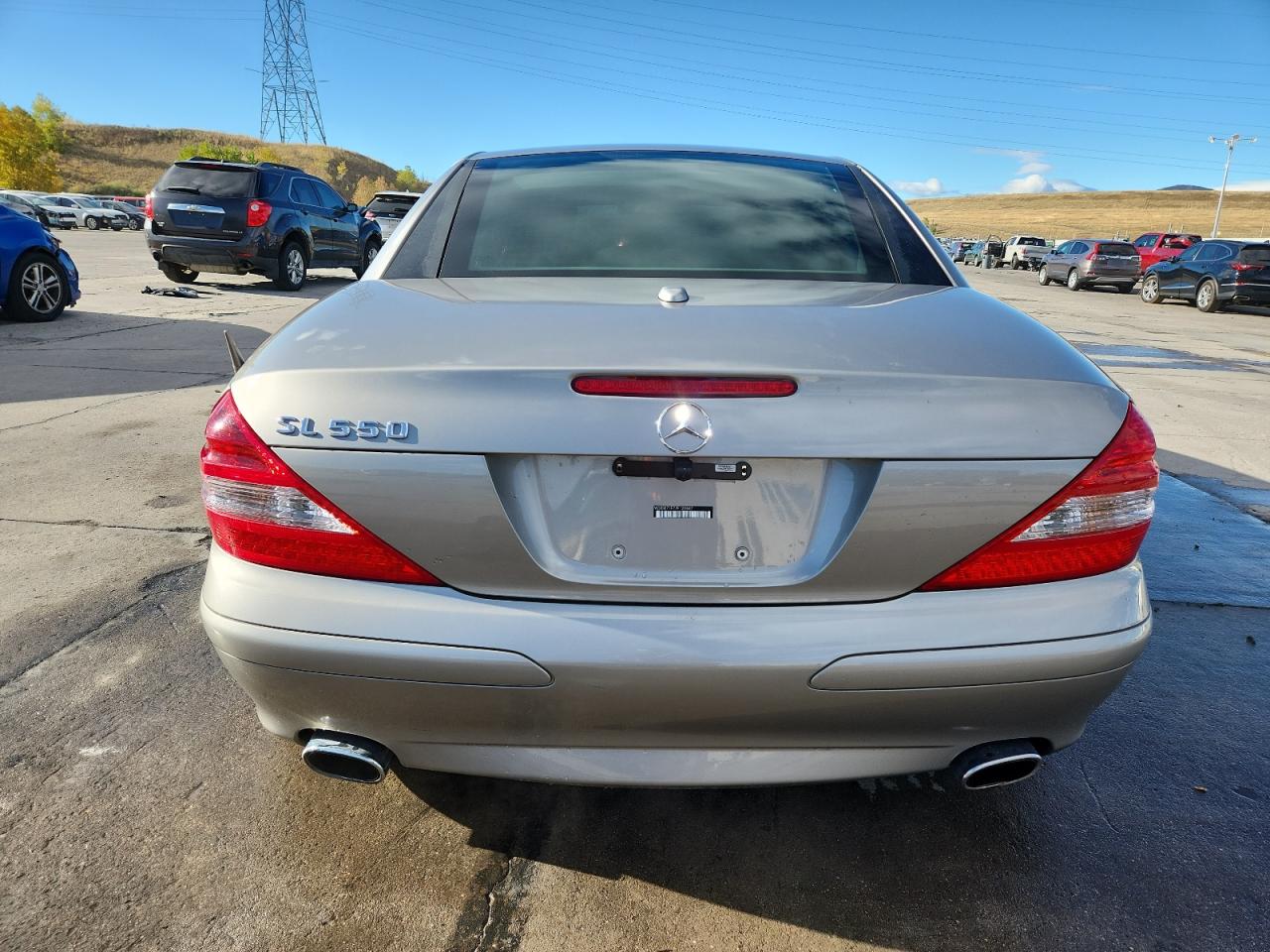 2007 Mercedes-benz Sl 550 Beige vin: WDBSK71F77F120687