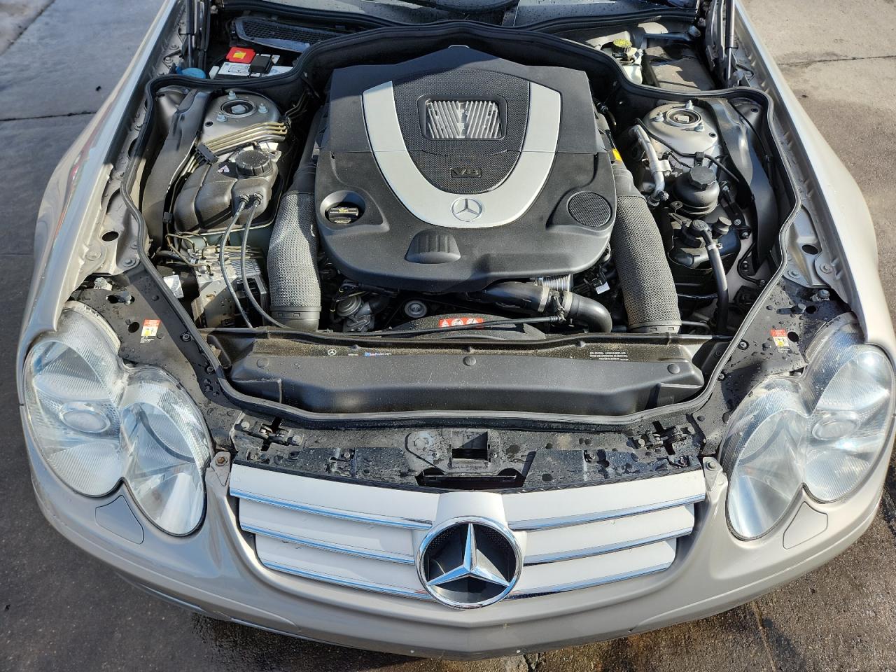 2007 Mercedes-benz Sl 550 Beige vin: WDBSK71F77F120687