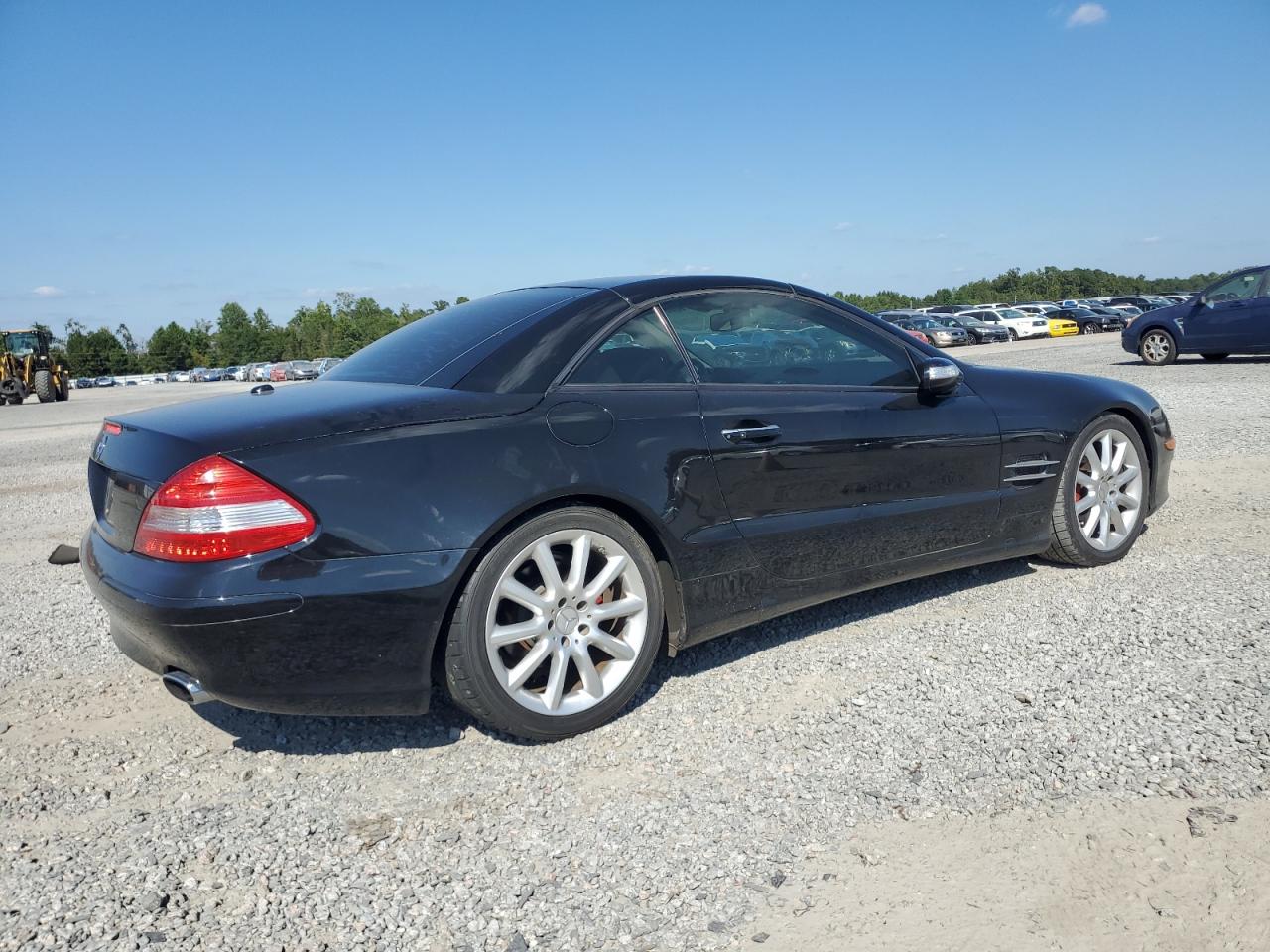 2007 Mercedes-benz Sl 550 Black vin: WDBSK71F77F131897