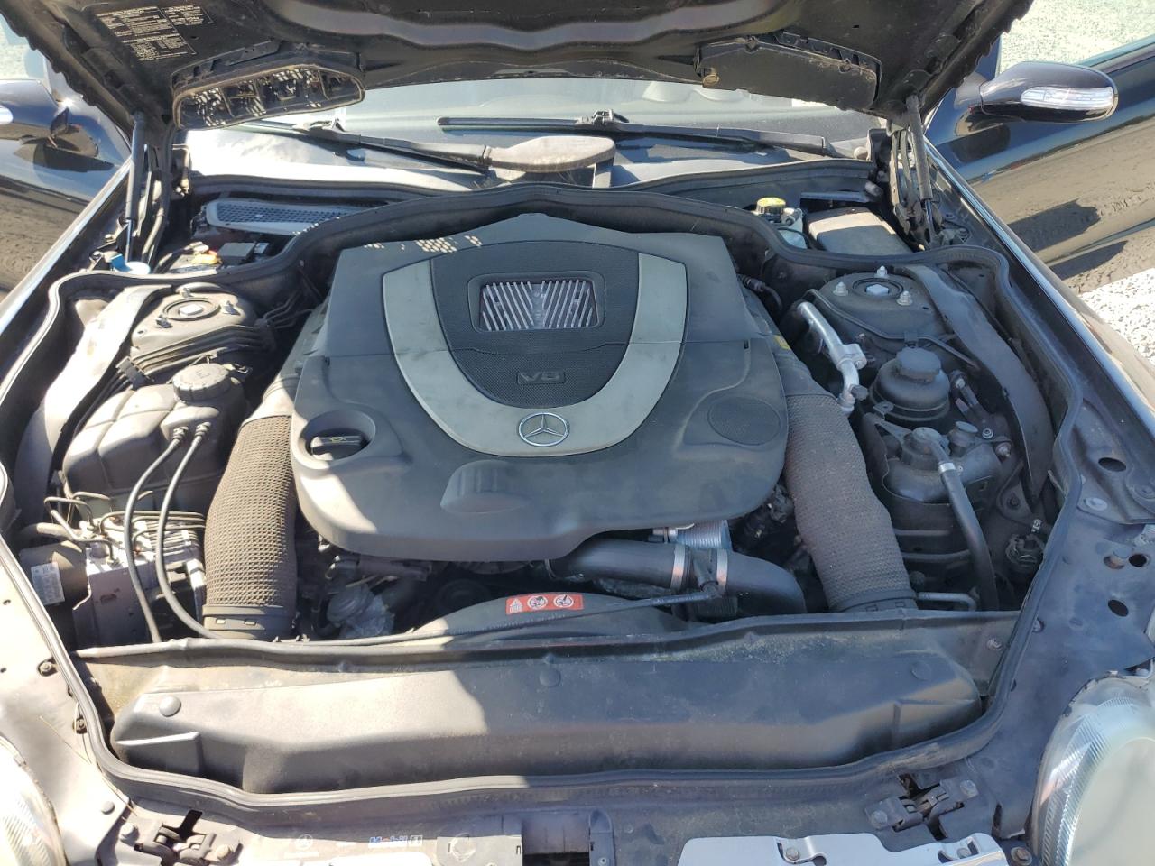 2007 Mercedes-benz Sl 550 Black vin: WDBSK71F77F131897