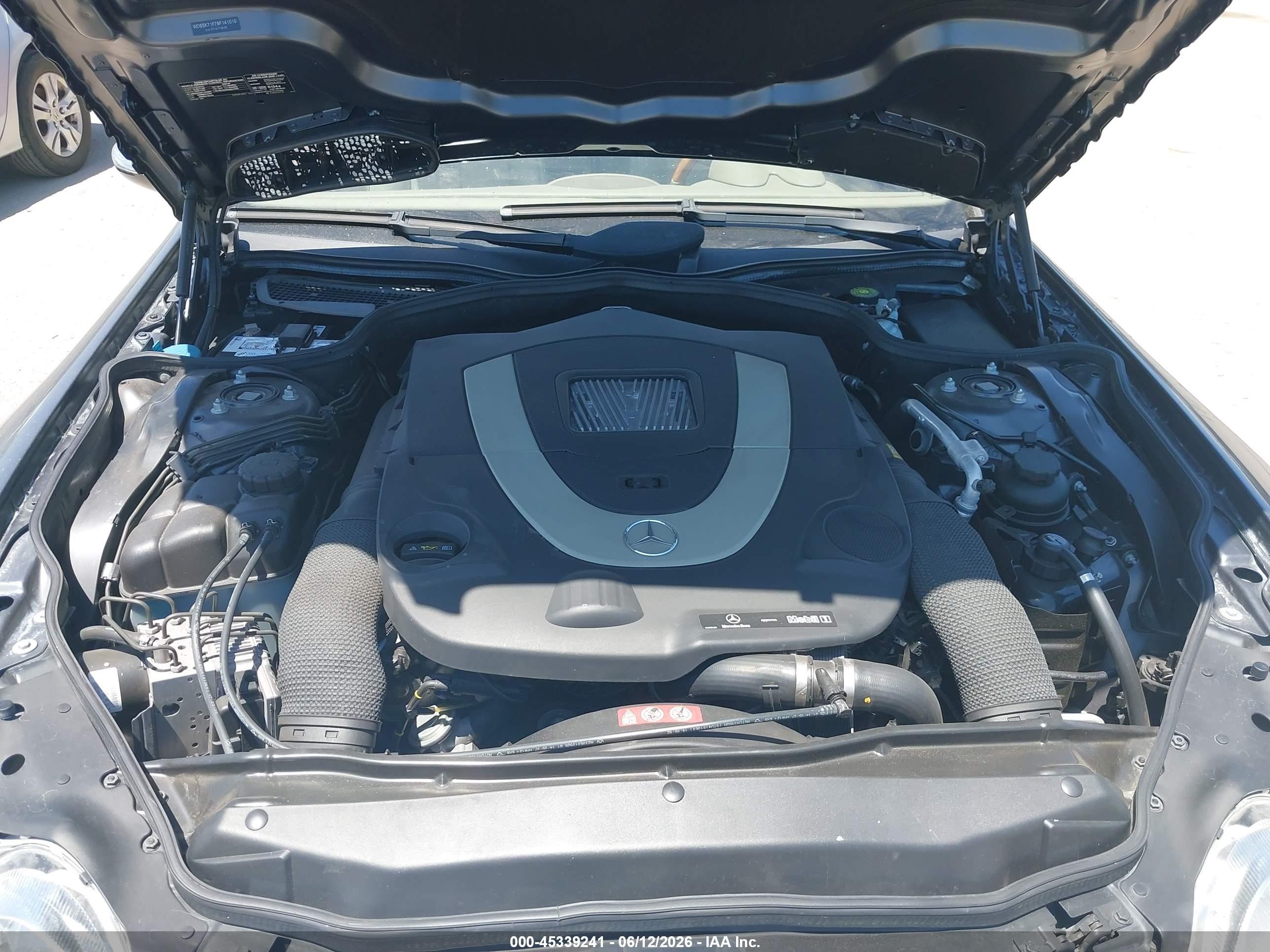 2008 Mercedes-benz Sl 550   Gray vin: WDBSK71F78F141010