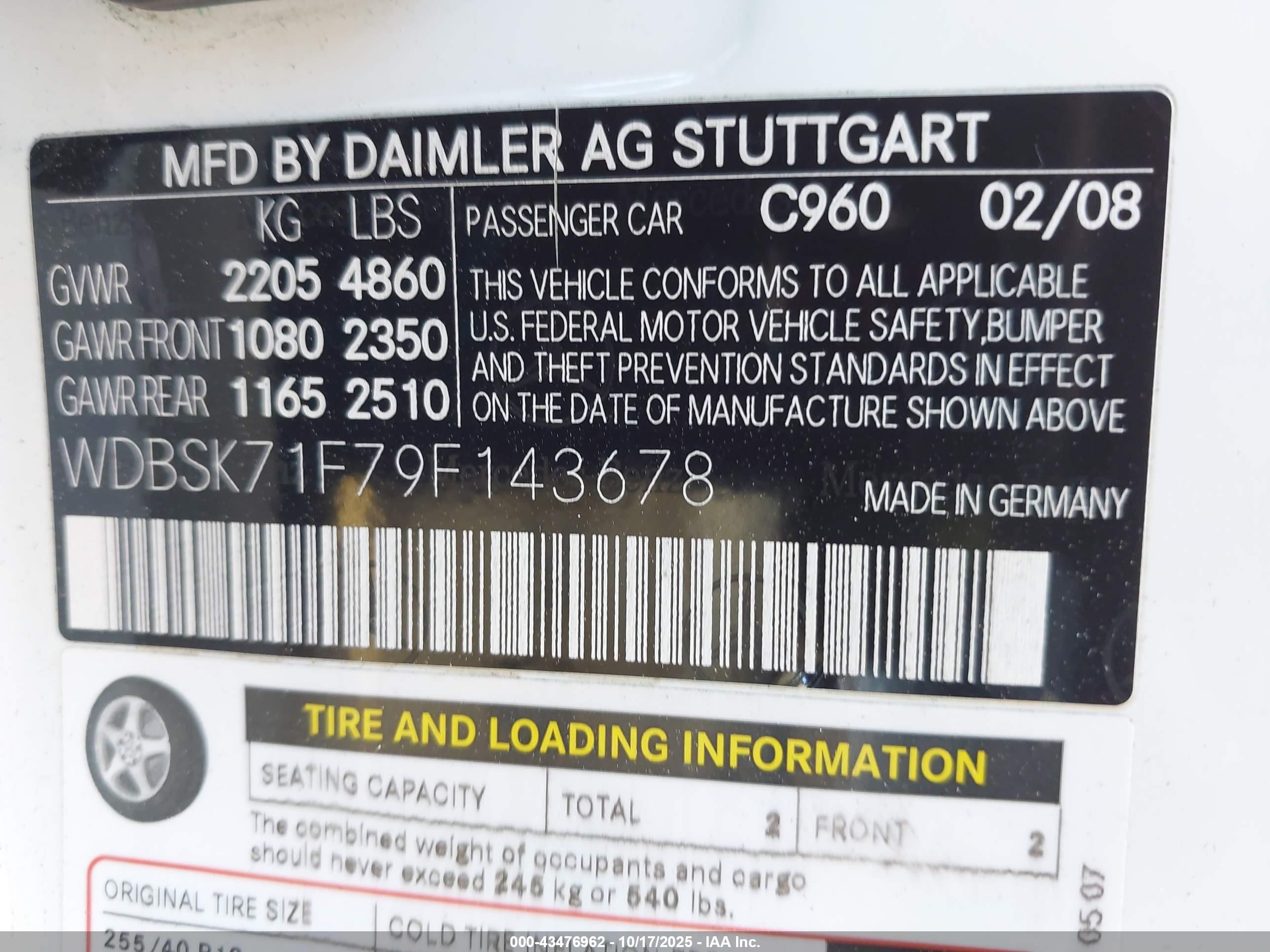 2009 Mercedes-benz Sl 550   White vin: WDBSK71F79F143678