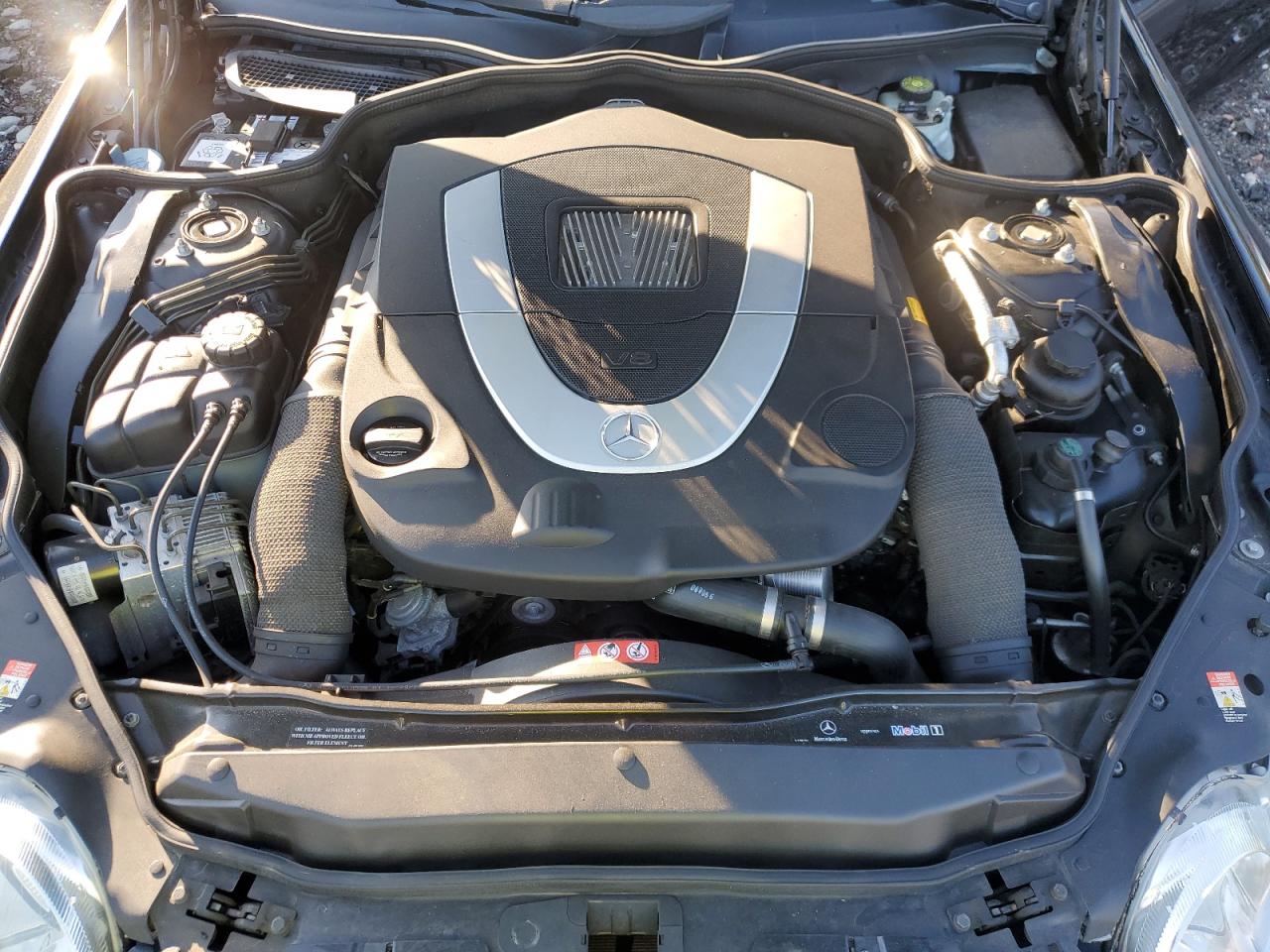 2007 Mercedes-benz Sl 550 Black vin: WDBSK71F87F119385