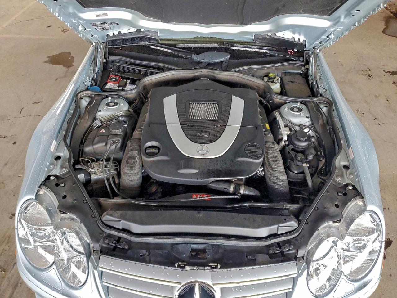 2007 Mercedes-benz Sl 550 Teal vin: WDBSK71F87F127471