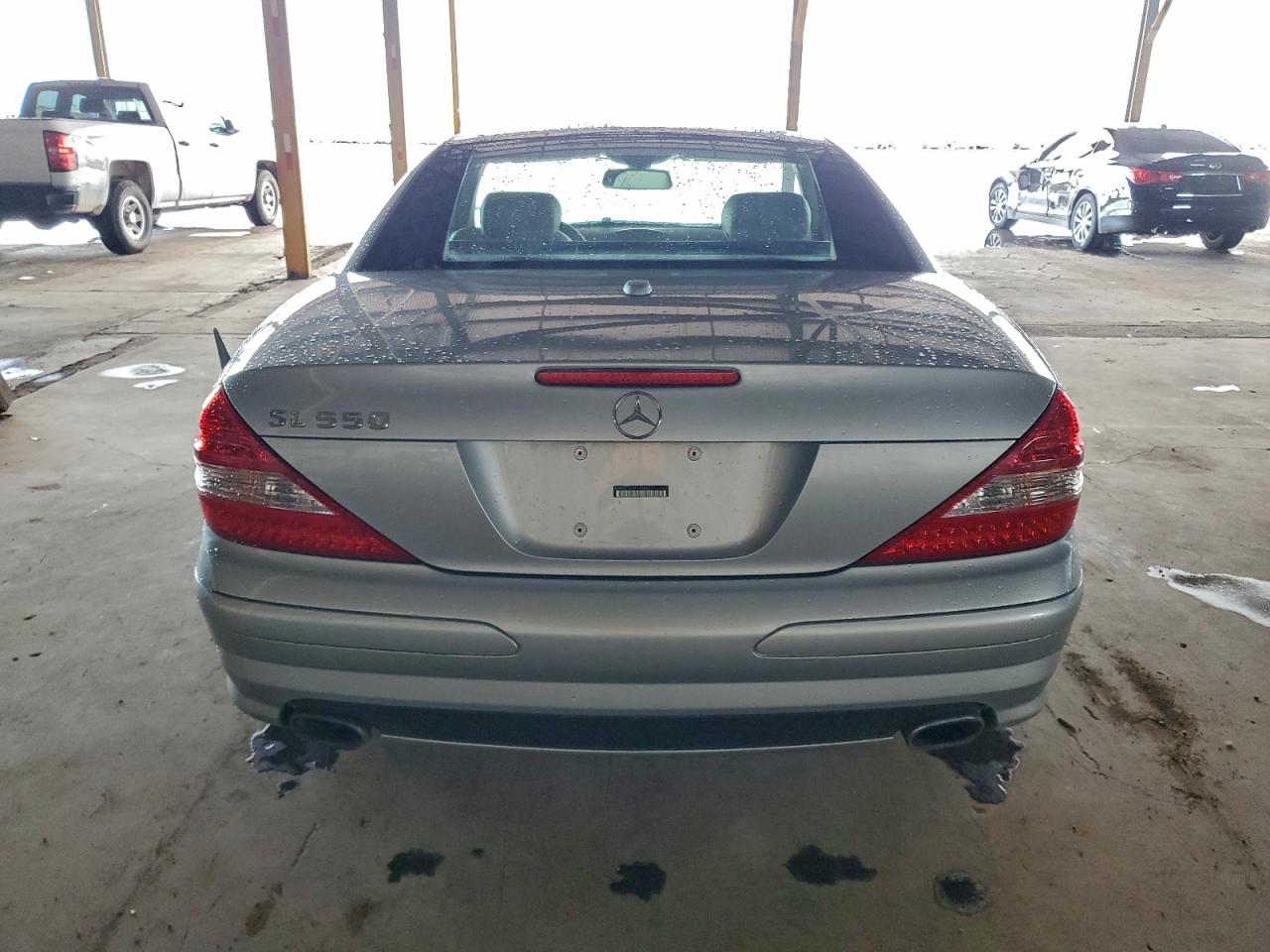 2007 Mercedes-benz Sl 550 Teal vin: WDBSK71F87F127471