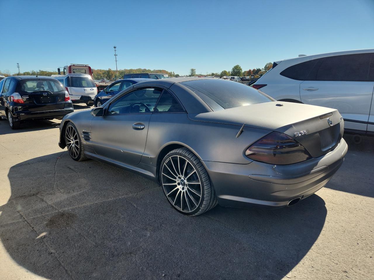 2007 Mercedes-benz Sl 550 Charcoal vin: WDBSK71F87F129026