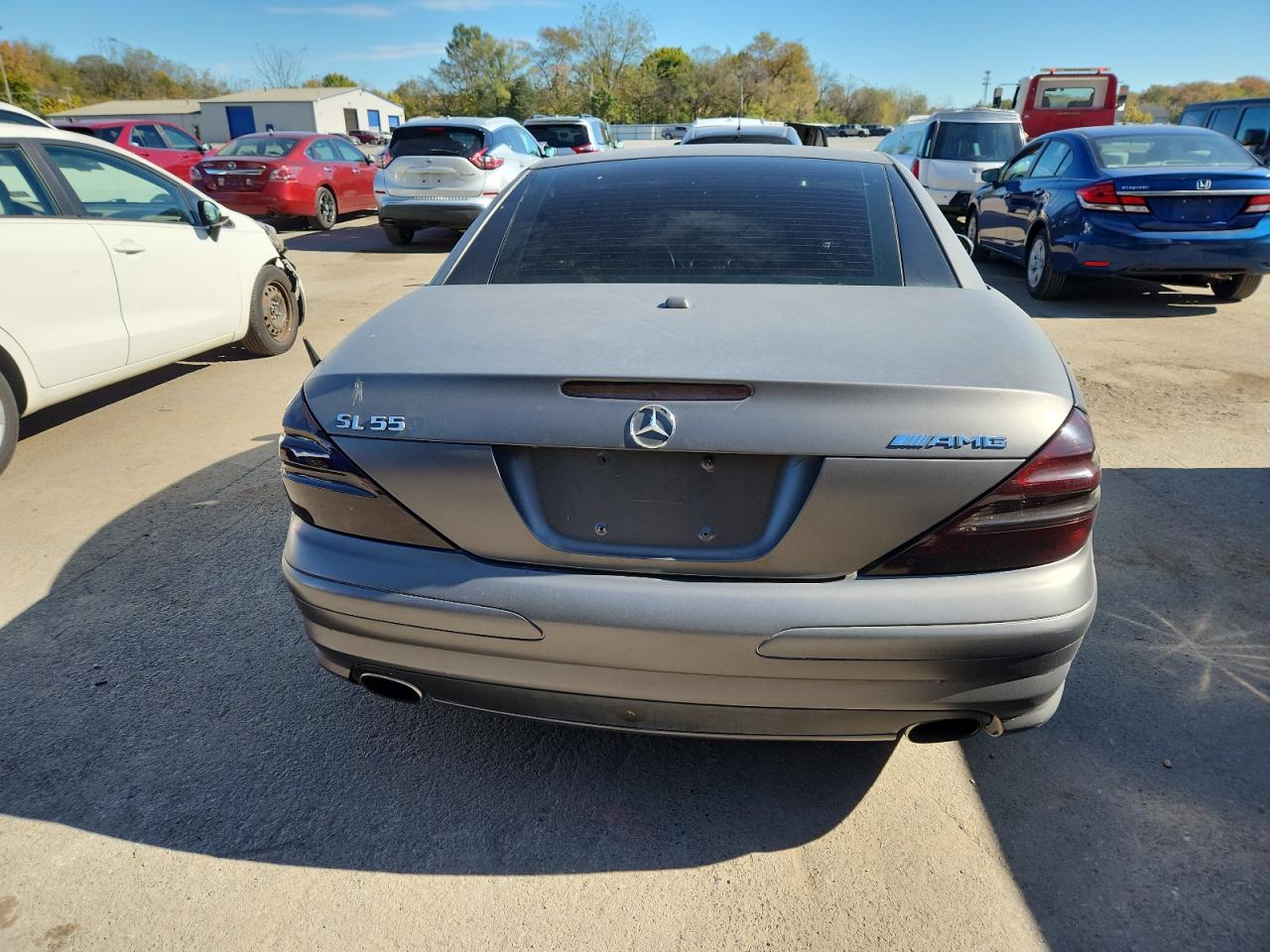 2007 Mercedes-benz Sl 550 Charcoal vin: WDBSK71F87F129026